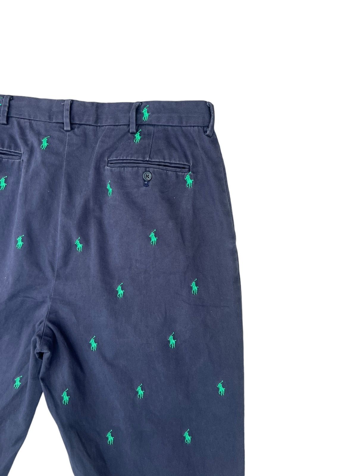 Polo Ralph Lauren Vintage Polo Ralph Lauren Small Pony Faded Chinos Pant Size US 35 - 15 Thumbnail