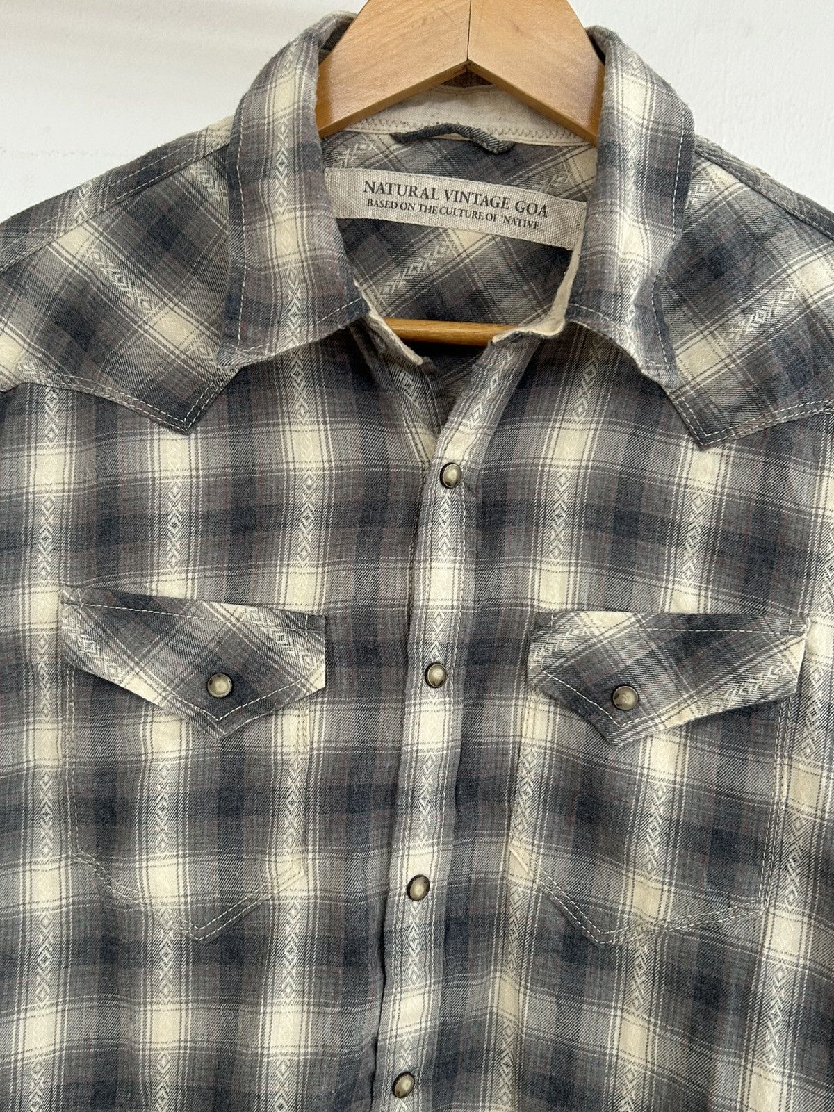 GOA GOA Native Flannel Vintage Plaid Size US M / EU 48-50 / 2 - 3 Thumbnail