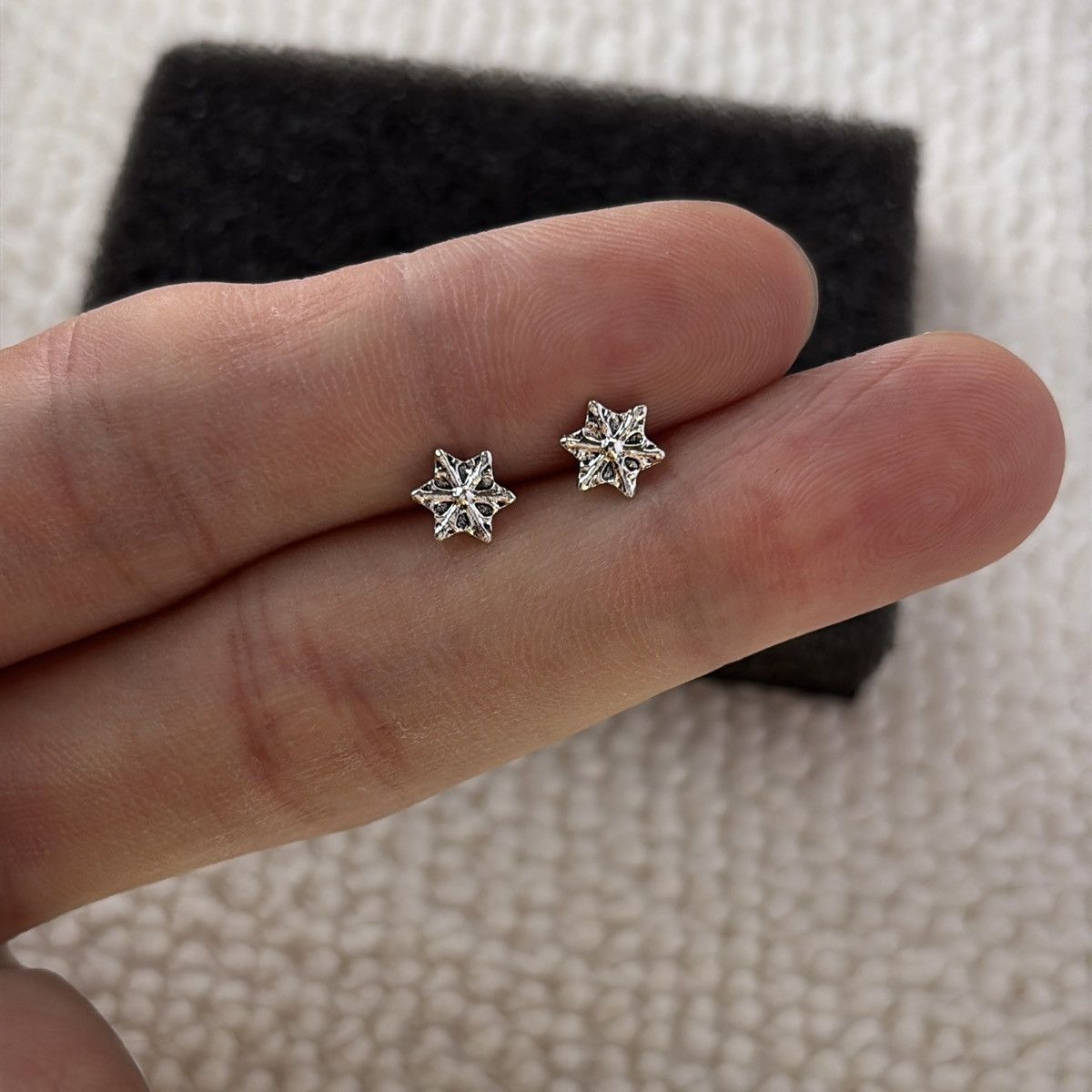 Other 7mm Mini Six-pointed Star Stud Earrings for Men Women Size ONE SIZE - 6 Thumbnail