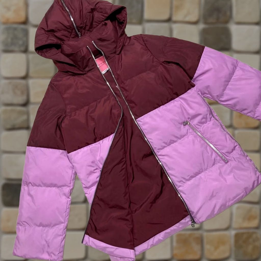 Vintage kate spade new york Down Jacket, Pink, XS, Women, Polyester, Coat Size XS / US 0-2 / IT 36-38 - 1 Thumbnail