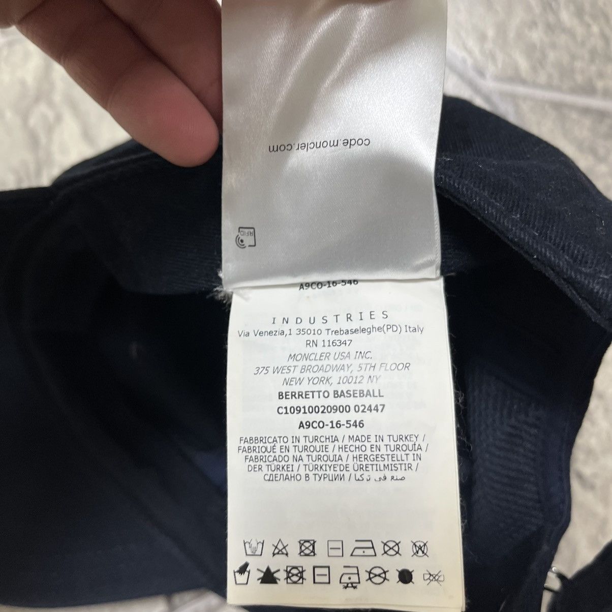 Moncler Moncler cap Size ONE SIZE - 8 Thumbnail