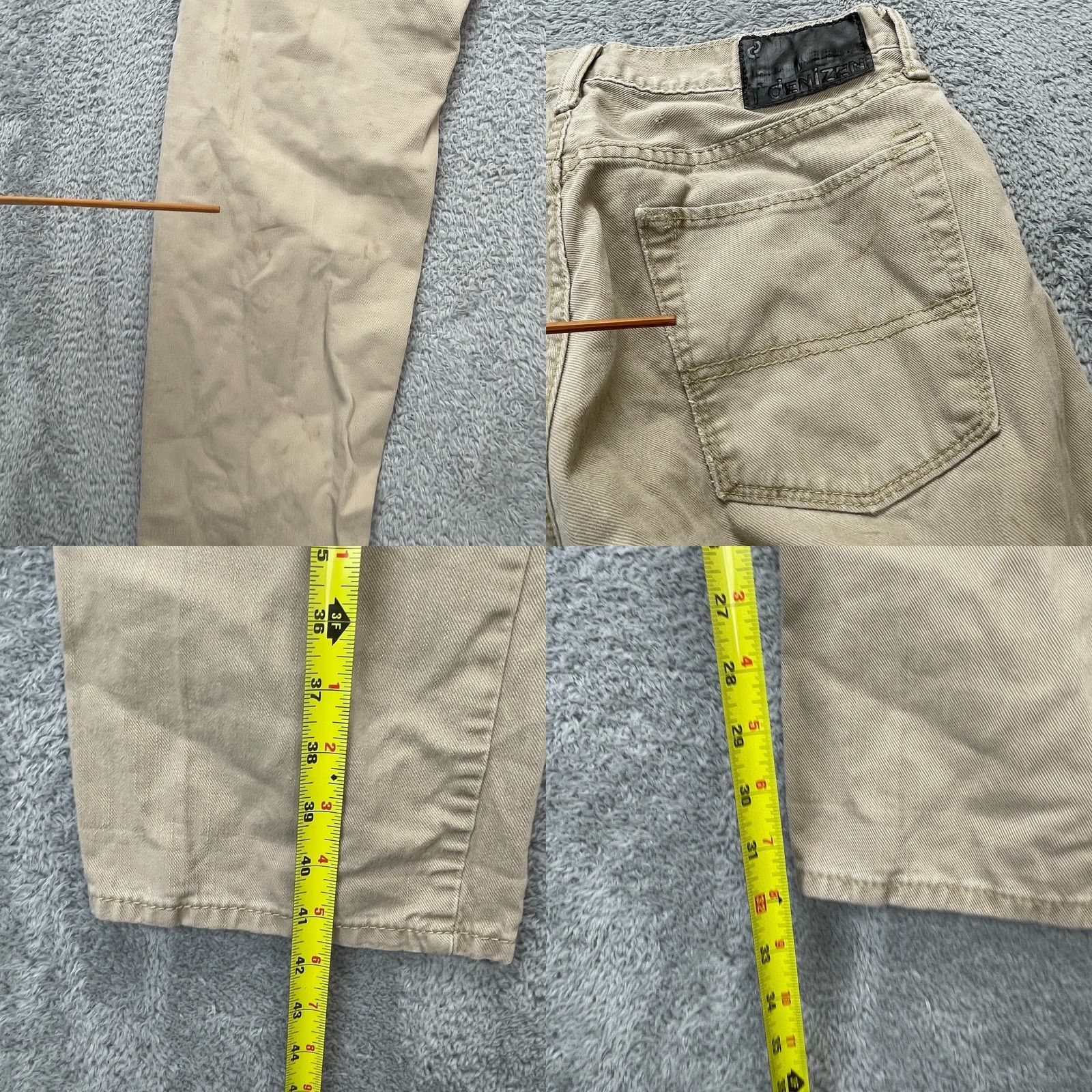 Levi's Levi's Pants Mens 32x34 Beige Chino Slim Fit Straight Leg Logo Cotton 218 Size US 30 / EU 46 - 8 Thumbnail