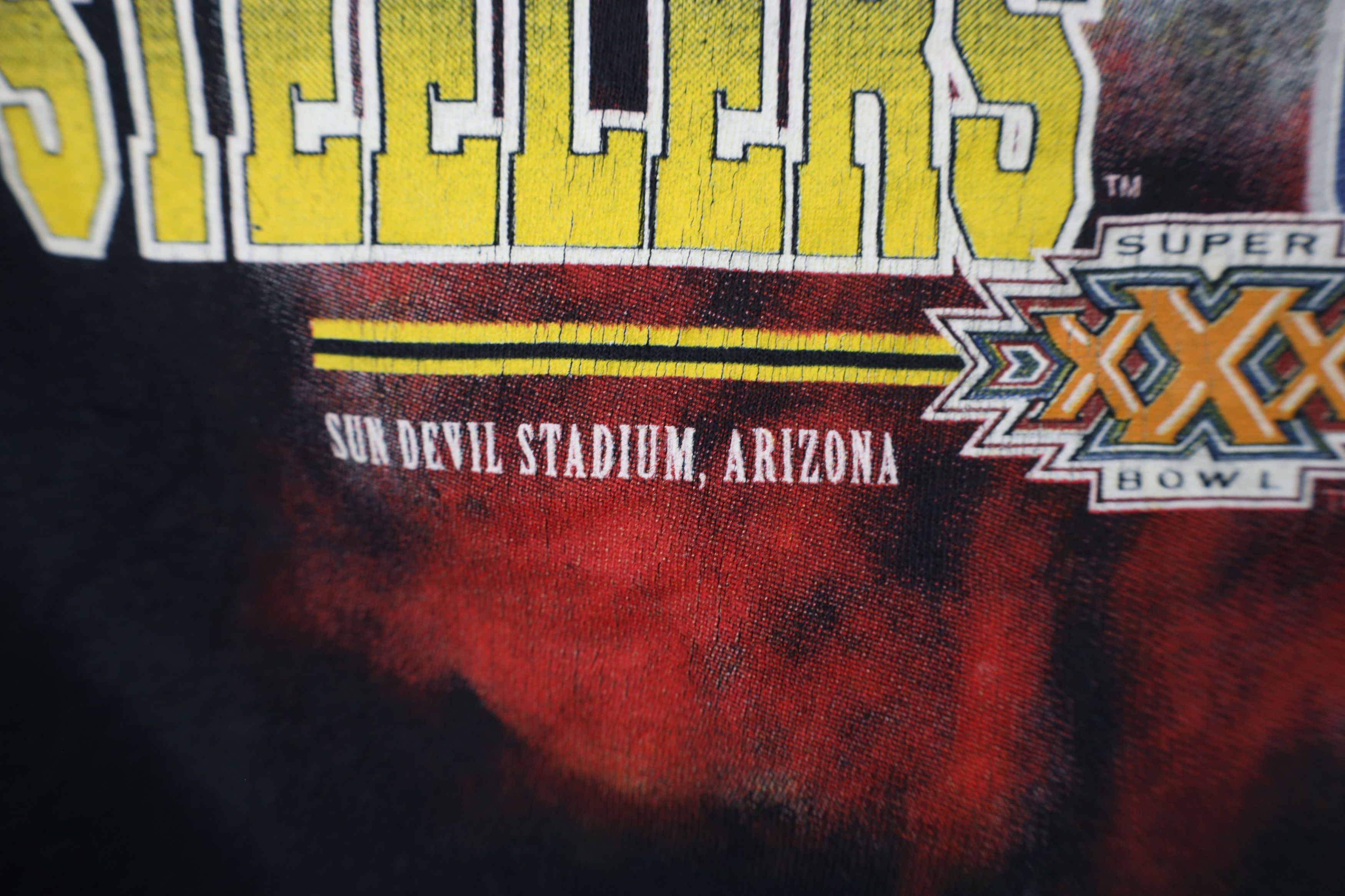 Vintage Vintage 90s Pittsburgh Steelers Dallas Cowboys T-Shirt USA Size US L / EU 52-54 / 3 - 8 Thumbnail