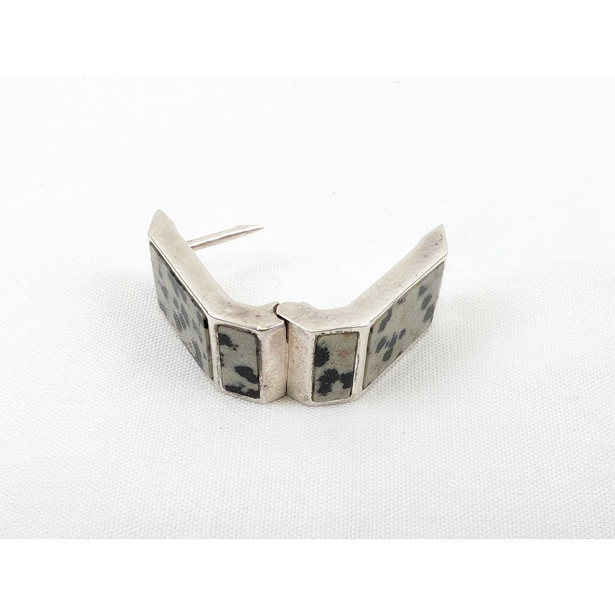 Bottega Veneta o1rshd1 Size: OS / Sterling Dalmatian Earrings in Silver Size ONE SIZE - 17 Thumbnail