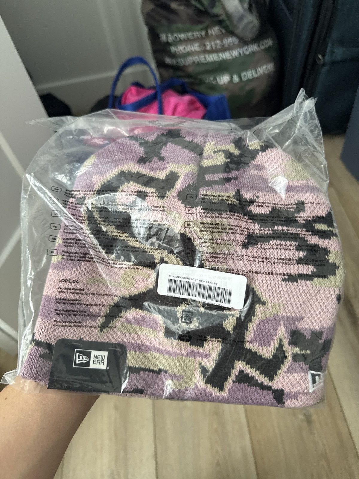 Supreme Supreme pink camo beanie super fire Size ONE SIZE - 1 Thumbnail