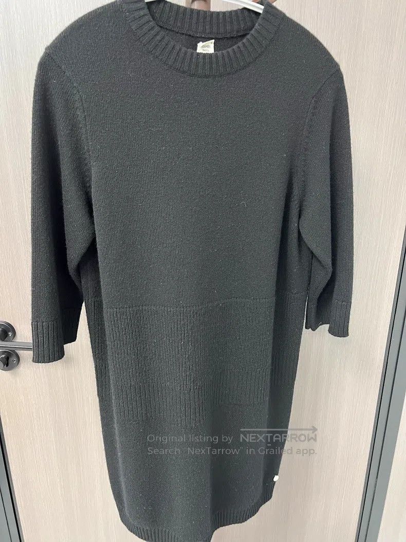 Hermes Hermes Black Cashmere Dress Size XS / US 0-2 / IT 36-38 - 1 Thumbnail