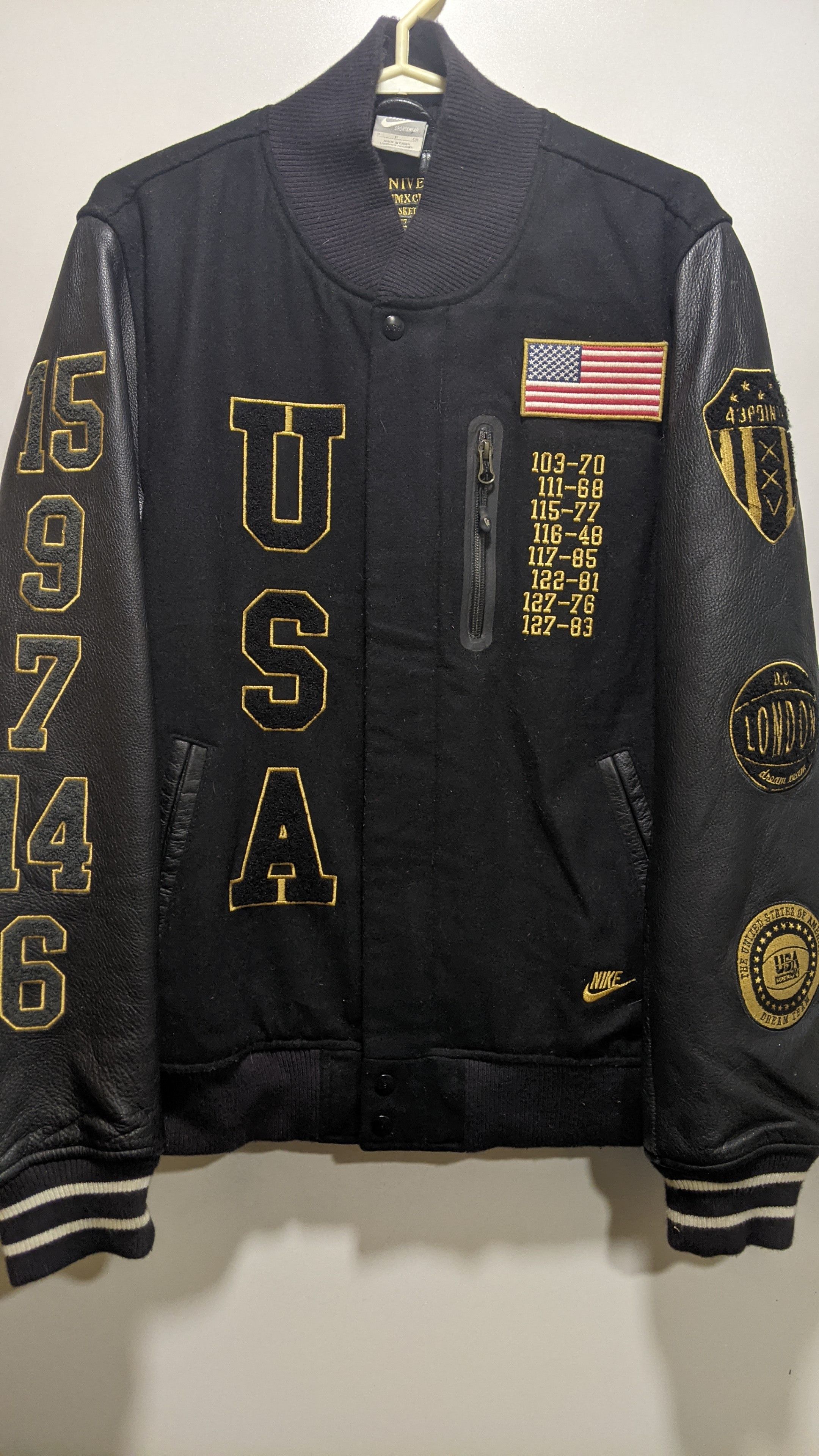 image of Nike Destroyer Bomber London 2012 Dreamteam Special Edition in Black, Men's (Size Small)