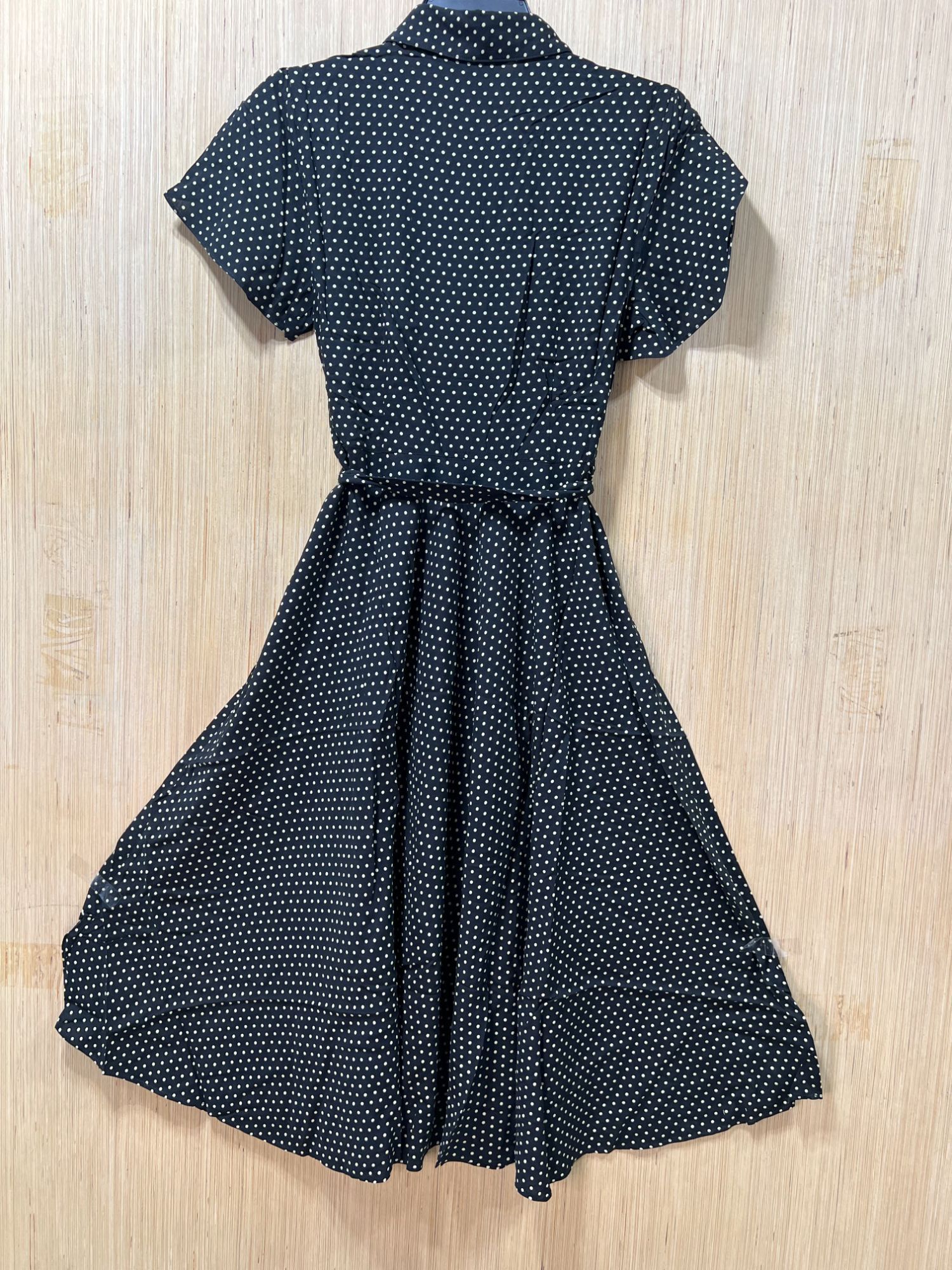Chaps Chaps- Women's Casual Bohemian Midi Dress V-Neck With Wavy S Size S / US 4 / IT 40 - 3 Thumbnail