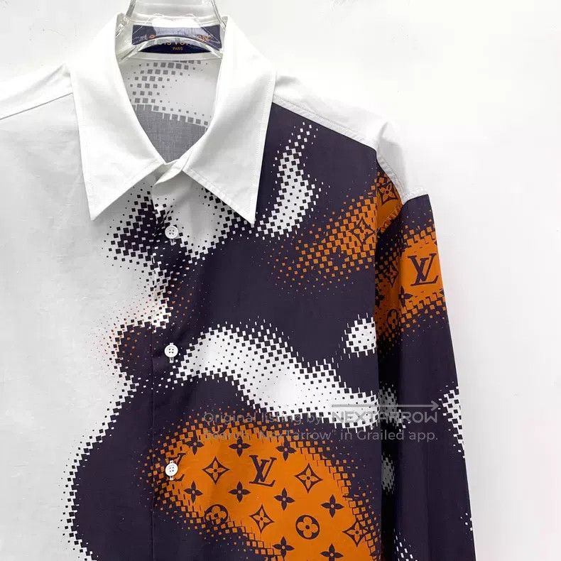 Louis Vuitton Louis Vuitton 24 white logo presbyopic cotton lapel single Size US M / EU 48-50 / 2 - 3 Thumbnail