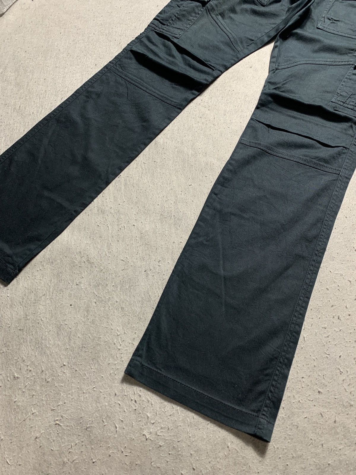 semanticdesign Semantic Design Multi Pockets Cargo Pant in Black Size US 31 - 9 Thumbnail