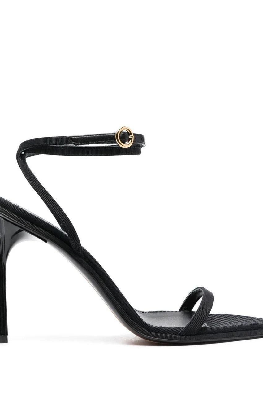 Lanvin o1y0326 Slingback Sandals in Black Size US 10 / IT 40 - 1 Thumbnail