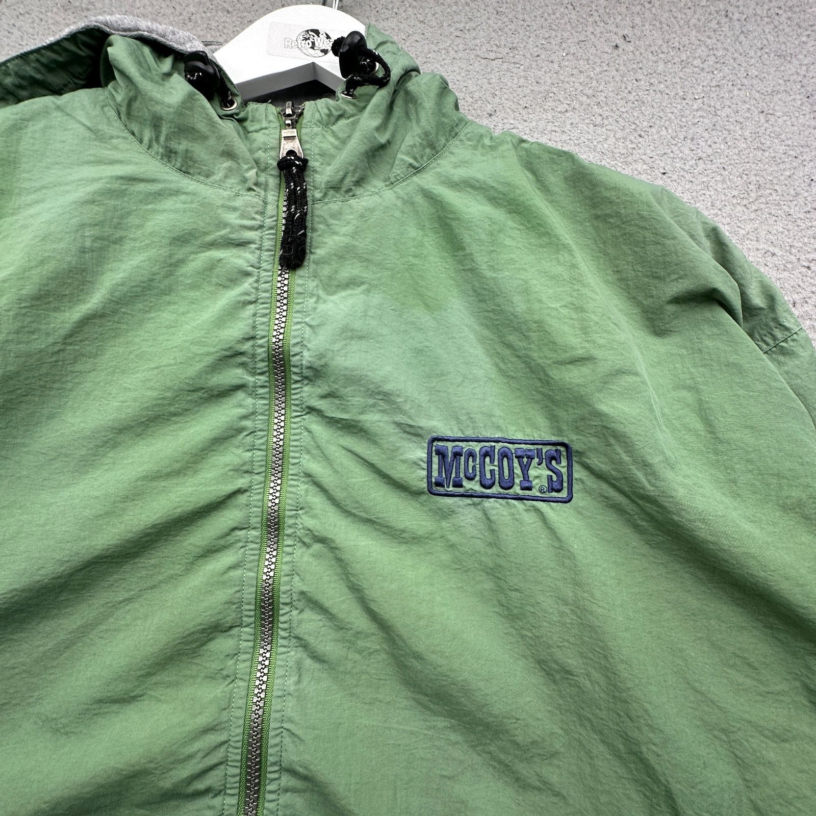 The Real McCoy's Vintage The Real McCoy's Lined Nylon Jacket Mens XL Green Size US XL / EU 56 / 4 - 10 Thumbnail
