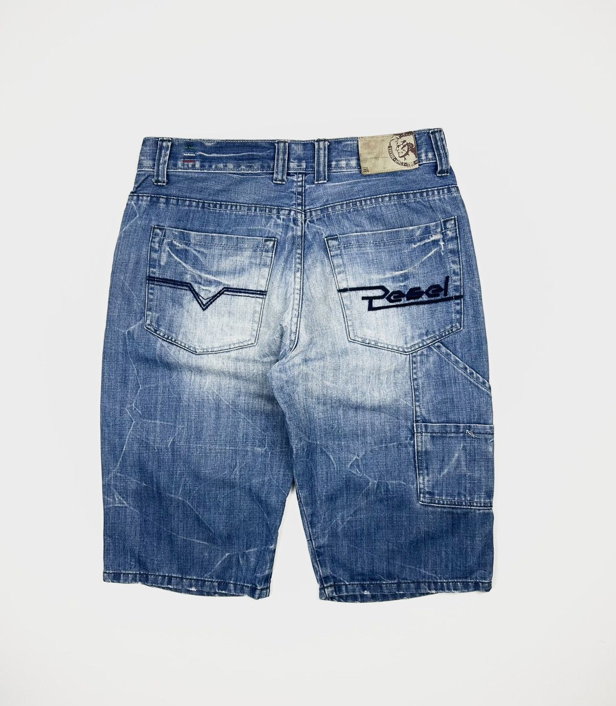 Carhartt × Diesel × JNCO rare Diesel vintage denim workwear shorts y2k Size US 32 / EU 48 - 1 Thumbnail