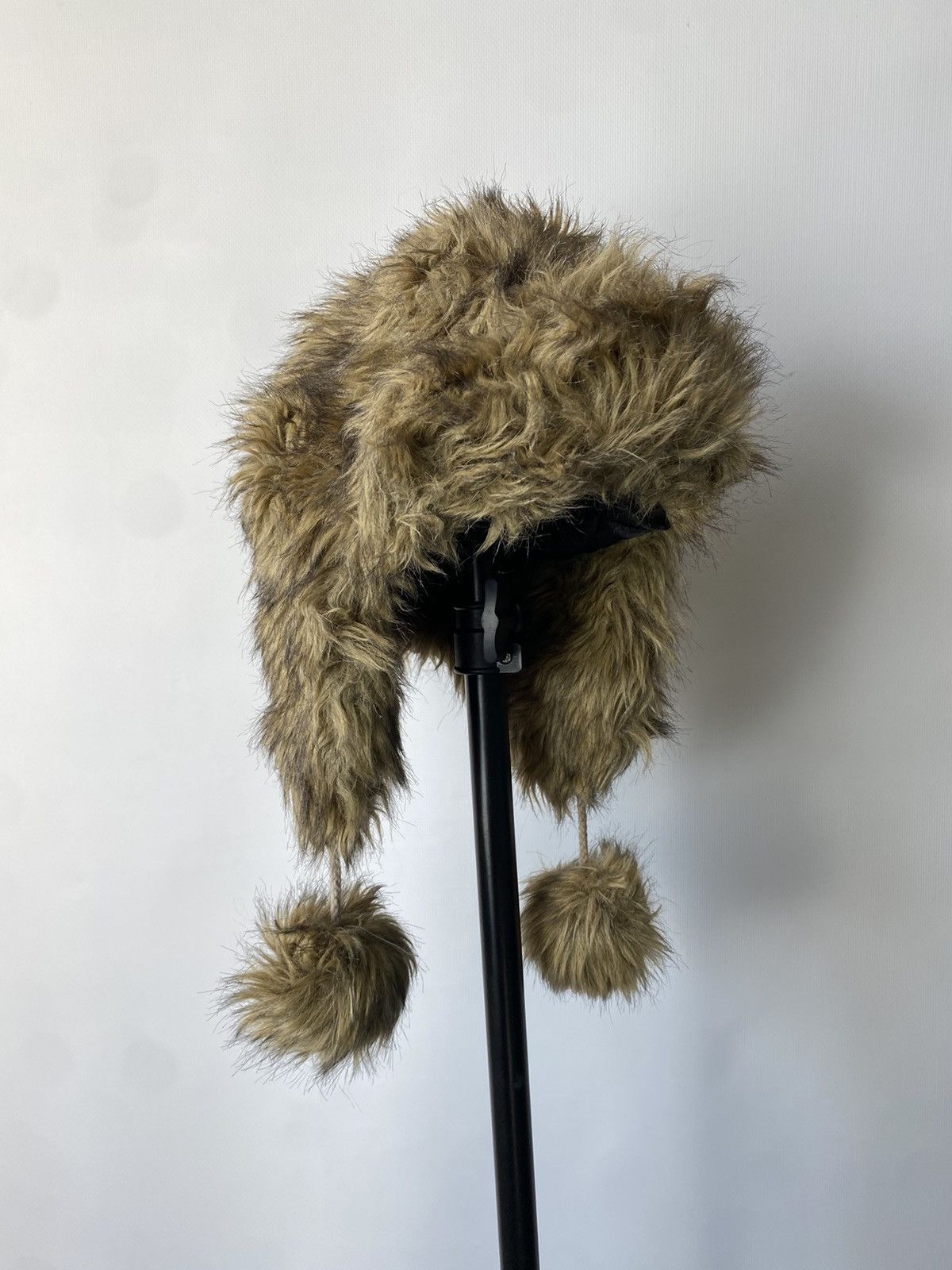 Japanese Brand × Vintage Y2K HYPE FUZZY MOHAIRE AVIATOR USSR USHANKA HAT bubble Size ONE SIZE - 1 Thumbnail