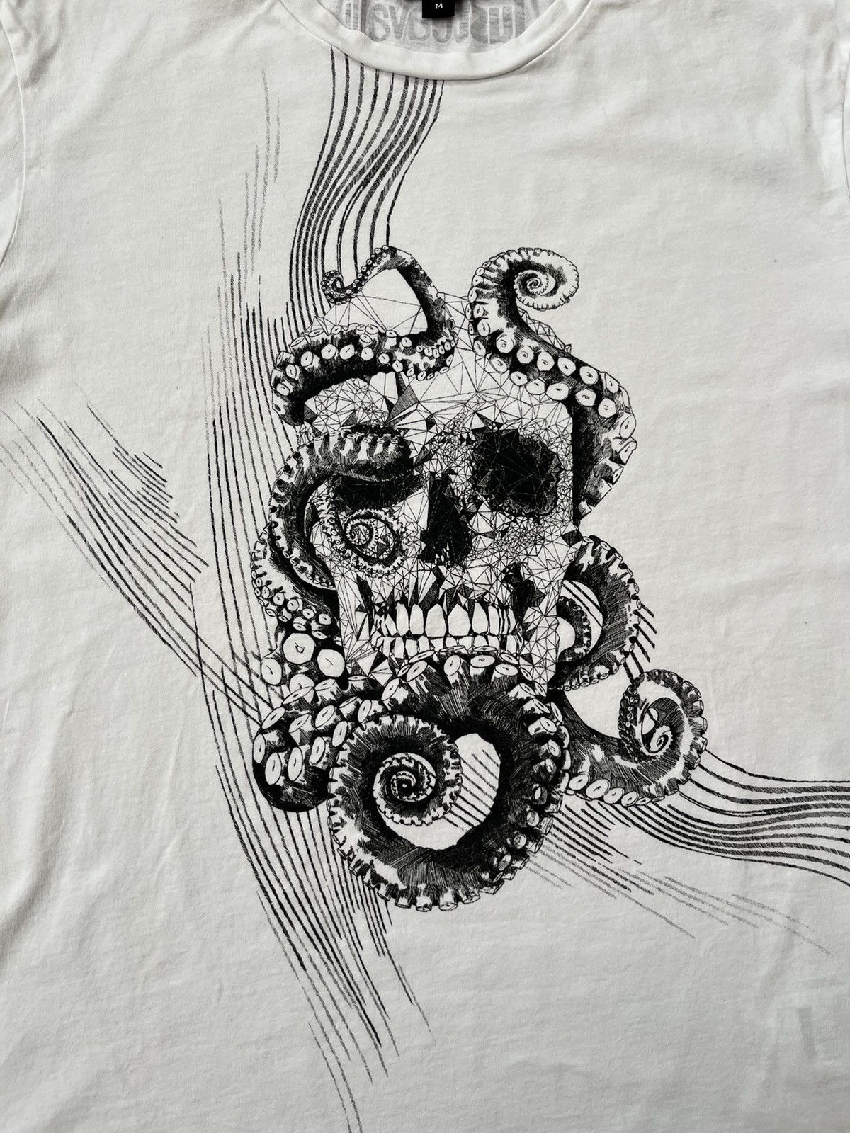 Just Cavalli RARE Just Cavalli Skull Graphic T Shirt White Size M Size US M / EU 48-50 / 2 - 2 Thumbnail