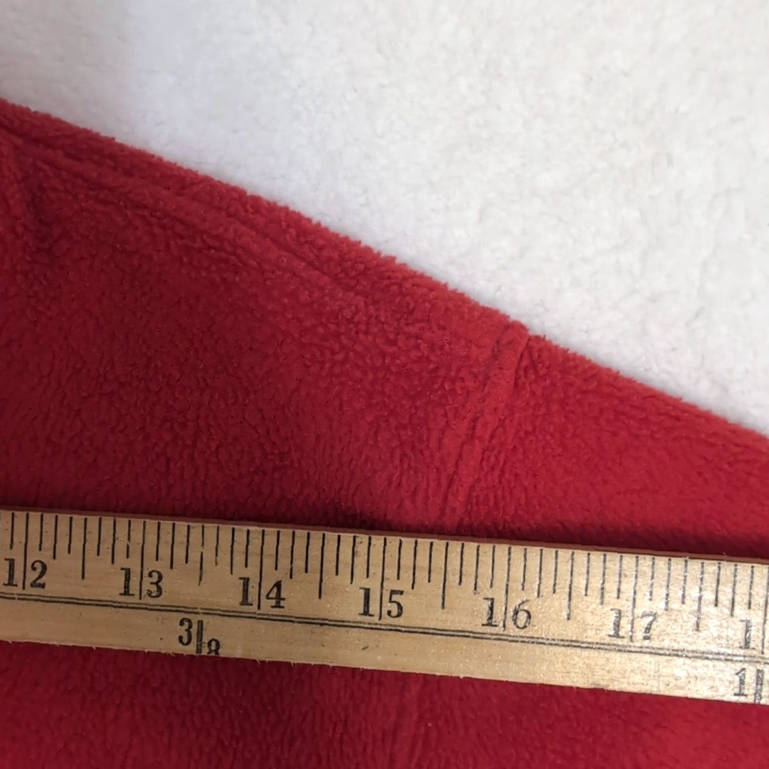 Patagonia VINTAGE Patagonia Logo Red Full Zip Fleece Jacket Women's M USA Size M / US 6-8 / IT 42-44 - 5 Thumbnail