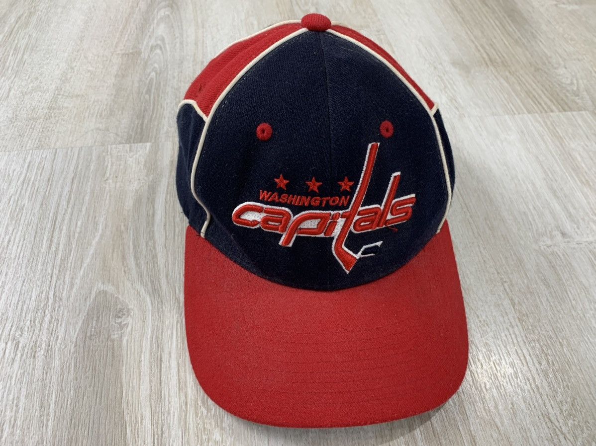 Vintage Mens vintage cap Washington Capitals Size ONE SIZE - 2 Thumbnail