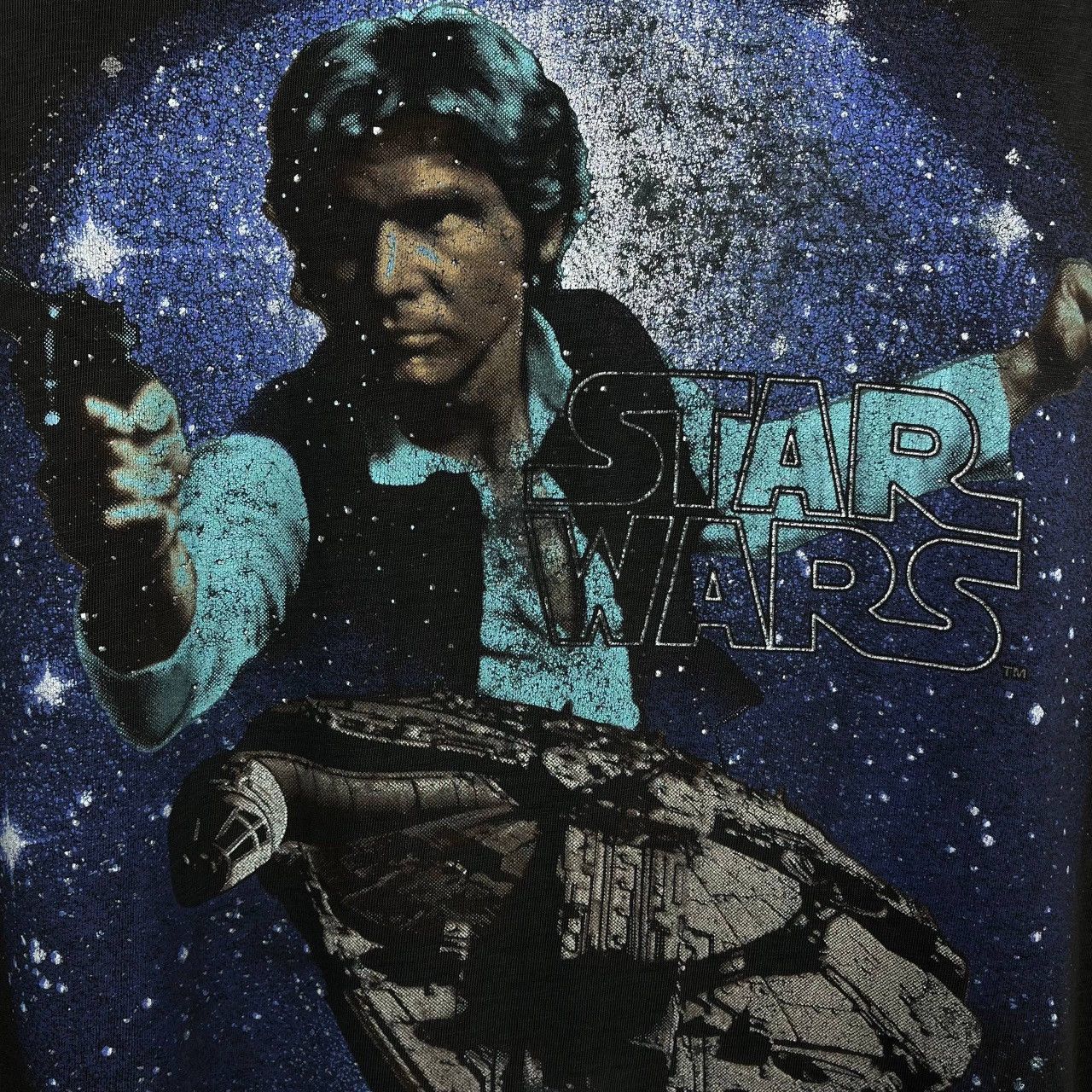 Star Wars Very Rare Vintage Star Wars Han Solo Tee Graphic 1990’s Size US L / EU 52-54 / 3 - 22 Thumbnail