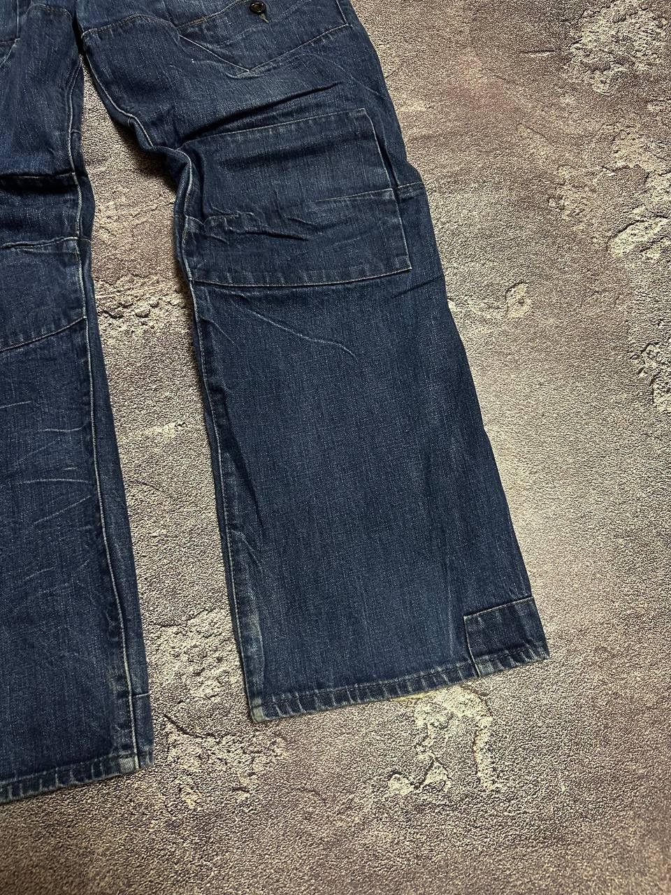 G-Star × Vintage G Star Raw Vintage Elwood Denim Double Knee Pants Jeans Size US 32 / EU 48 - 5 Thumbnail