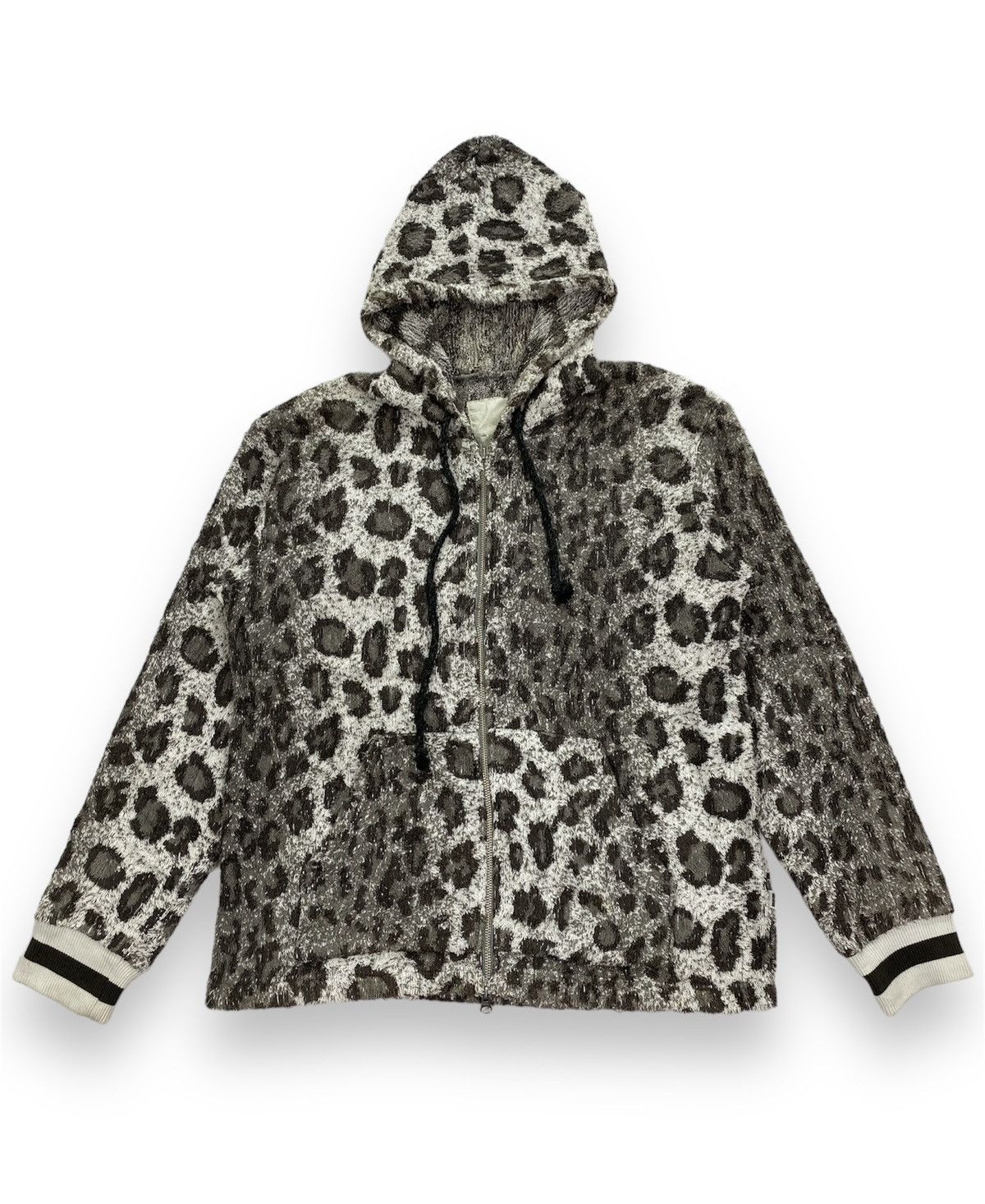 DISCOVERED Discovered Leopard Terry Hoodie Size US M / EU 48-50 / 2 - 1 Thumbnail