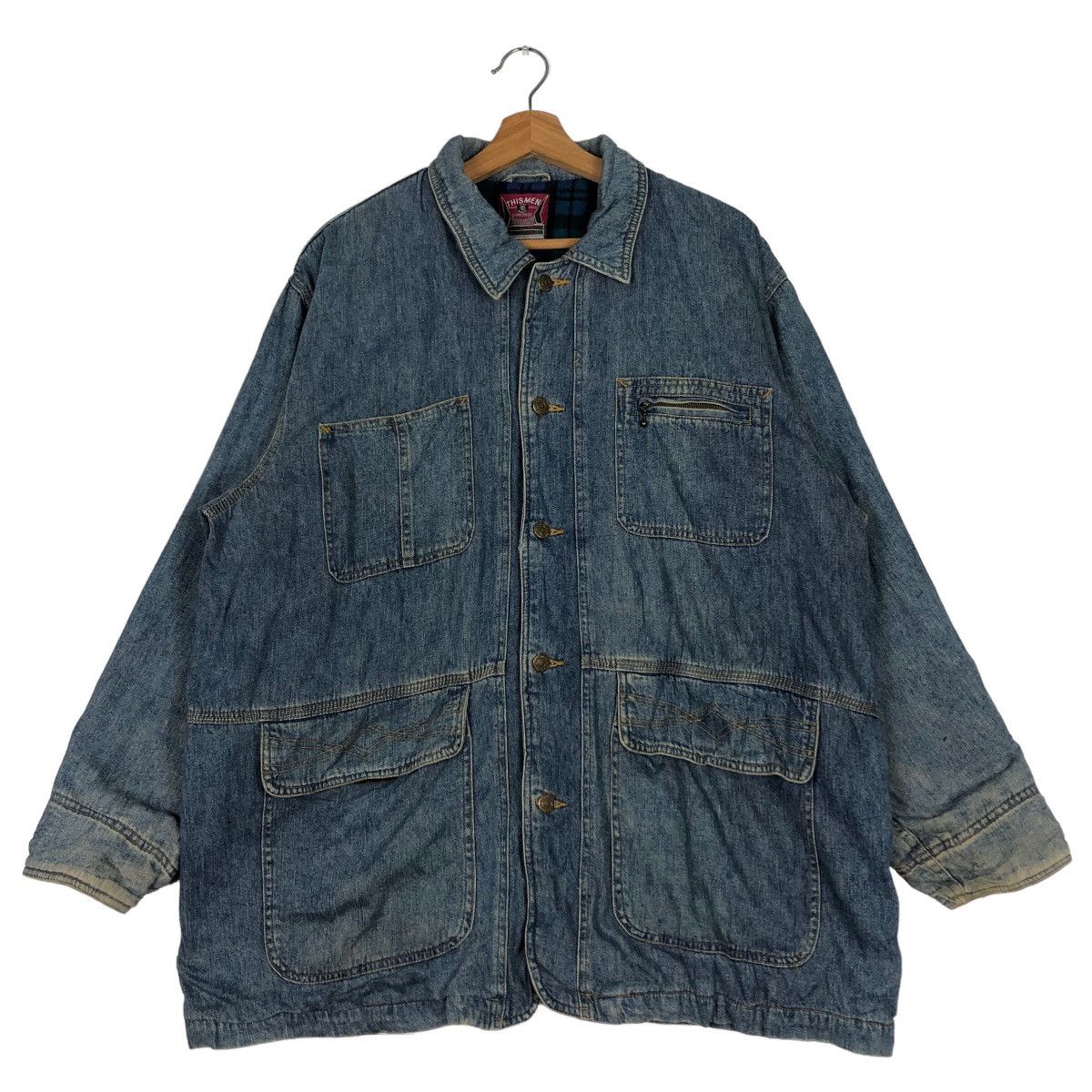 Hai Sporting Gear 🔥Vtg Denim Jacket Blanket Lining This Man Sporting Japan Size US M / EU 48-50 / 2 - 1 Thumbnail