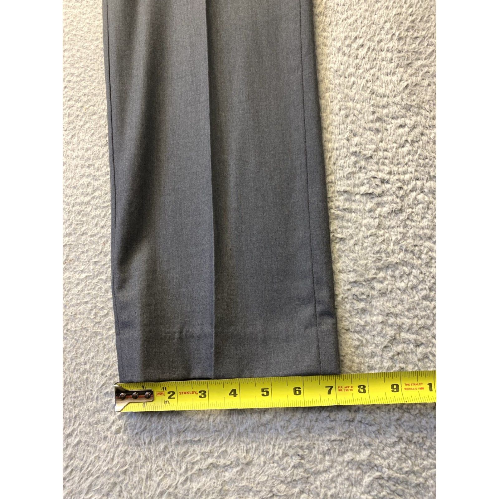 Nordstrom Nordstrom Dress Pants Mens 35x32 Gray Regular Fit Casual Trим? Size US 35 - 5 Thumbnail
