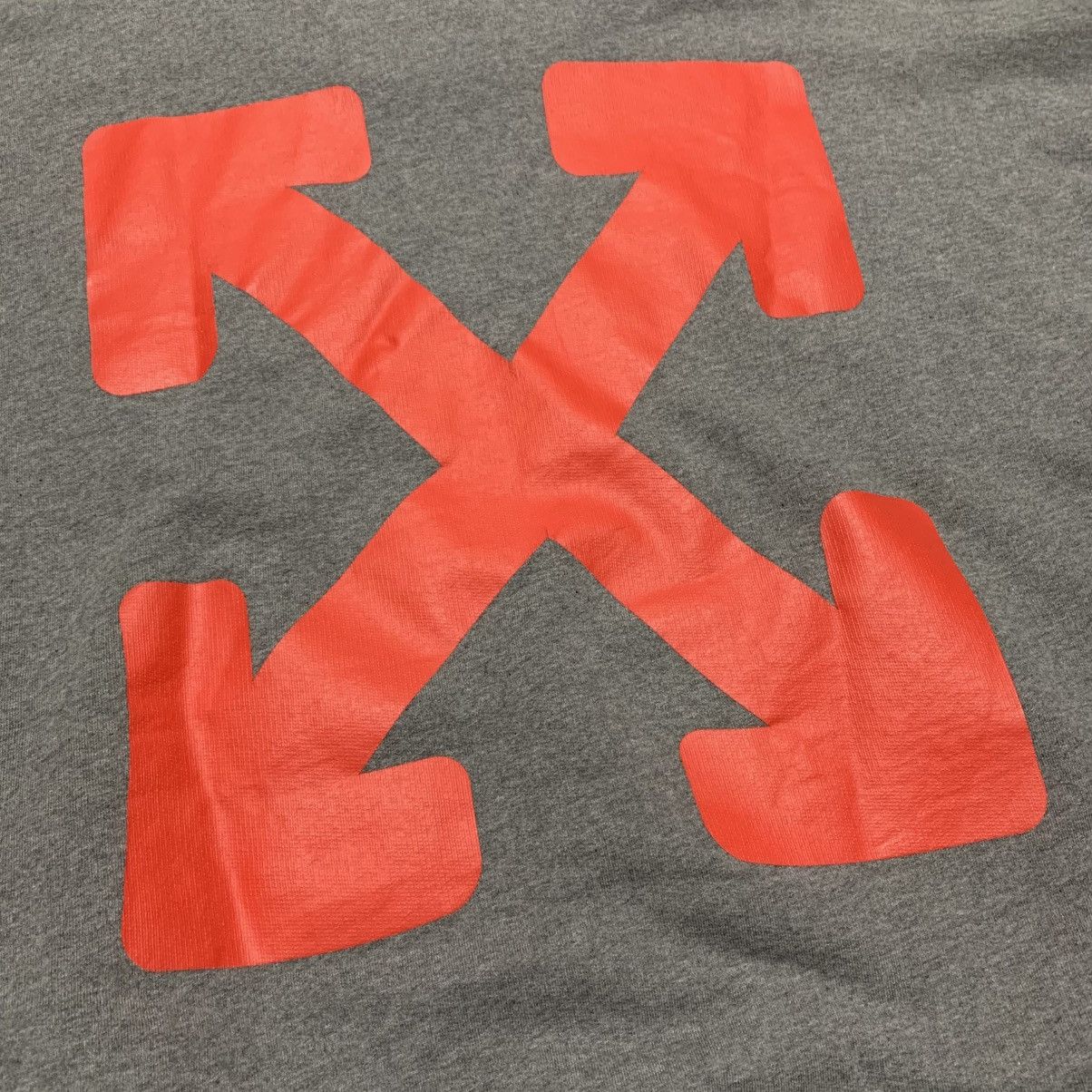 Off-White Off White Large Emotion Arrow Skate Grey Hoodie Virgil Abloh Size US M / EU 48-50 / 2 - 3 Thumbnail