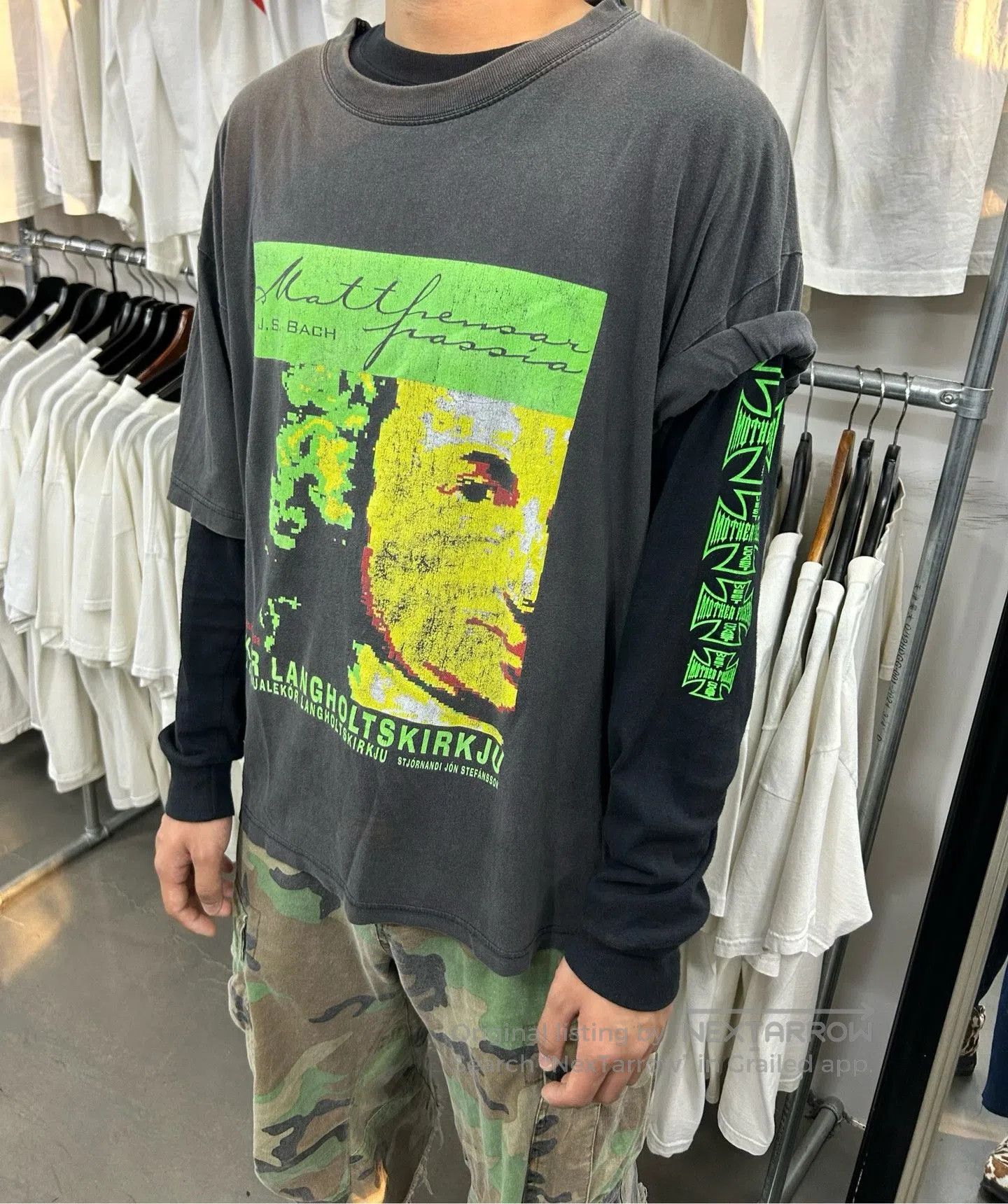 Vintage Vintage 90s J.S. Bach Faded Tee. Size US M / EU 48-50 / 2 - 5 Thumbnail