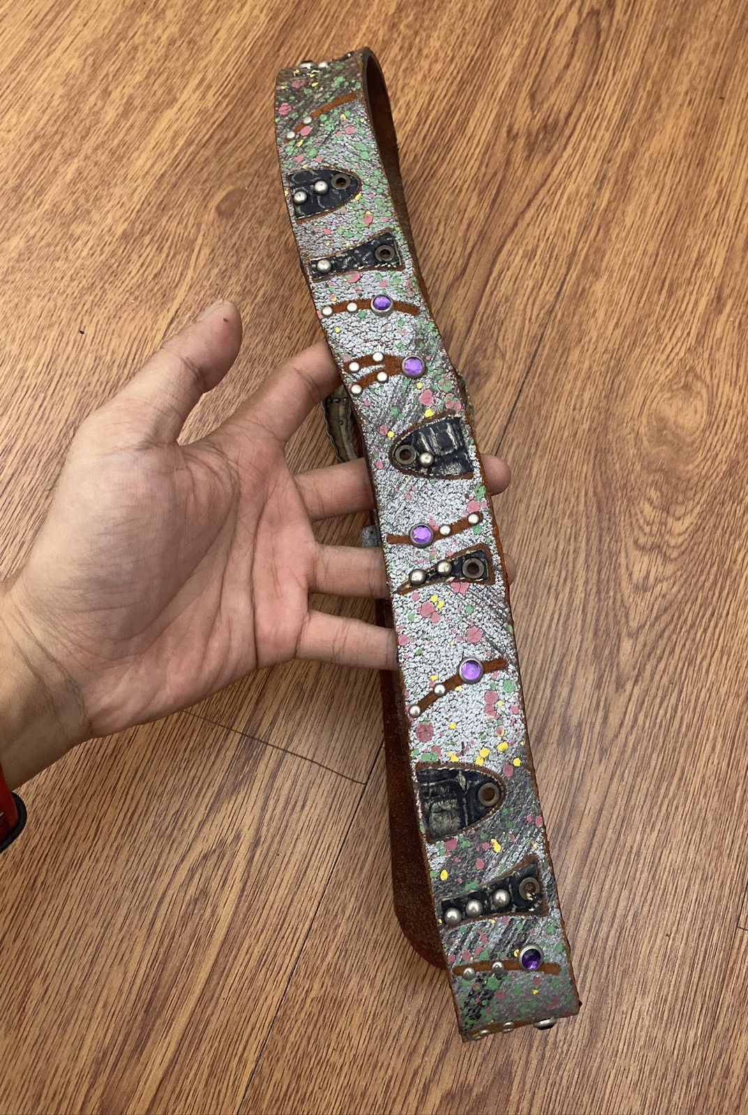 If Six Was Nine × Japanese Brand × KMRii Multicolor crystal belt Size ONE SIZE - 4 Thumbnail