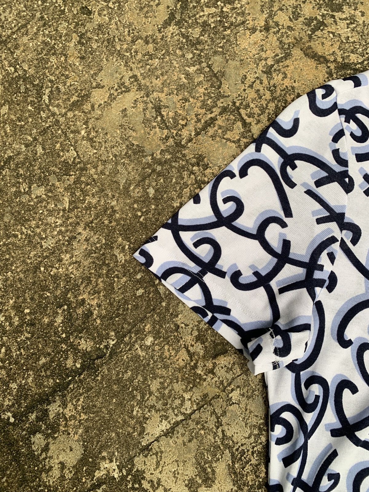 Aquascutum × Vintage 2000s Aquascutum UK Graphic Patterned Top Size L / US 10 / IT 46 - 6 Thumbnail