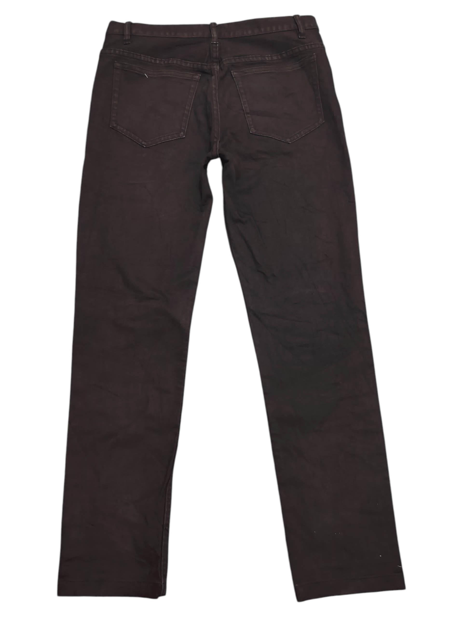 A.P.C. A.P.C Petit Standard Jean Droit Etroit Stretch Black Jeans Size US 30 / EU 46 - 2 Thumbnail