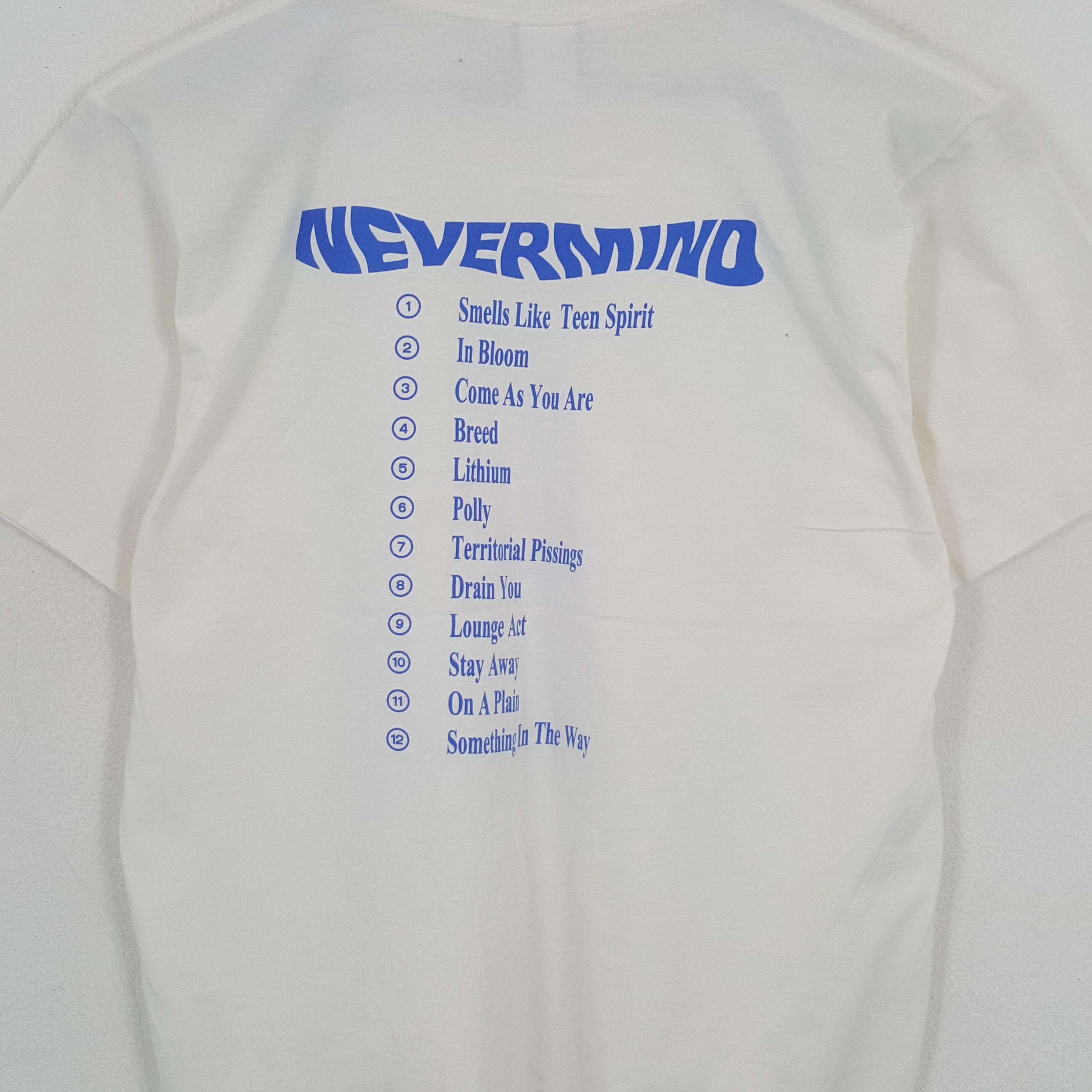 Band Tees NIRVANA NEVERMIND Rock Band Music Tshirt Size US M / EU 48-50 / 2 - 4 Thumbnail