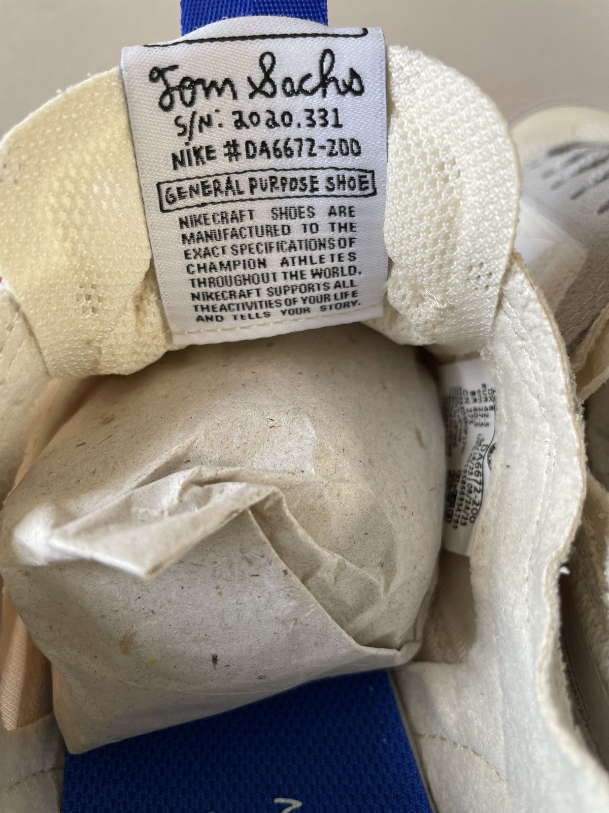 Nike × Tom Sachs Nike Toms Sachs General Purpose Shoe Size US 9 / EU 42 - 6 Thumbnail