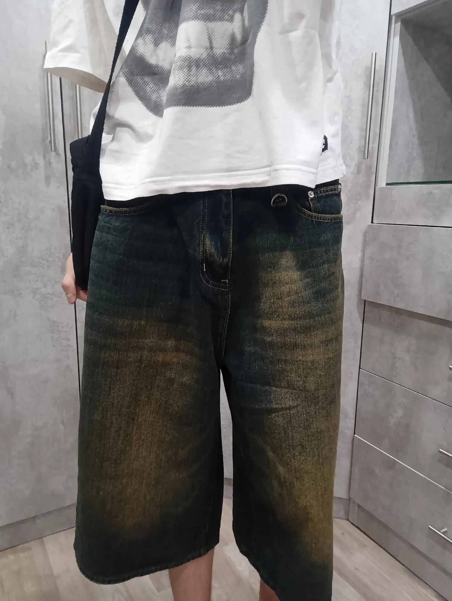 Designer × Japanese Brand Style Vintage Loose Length Shorts Size 28" / US 6 / IT 42 - 5 Thumbnail