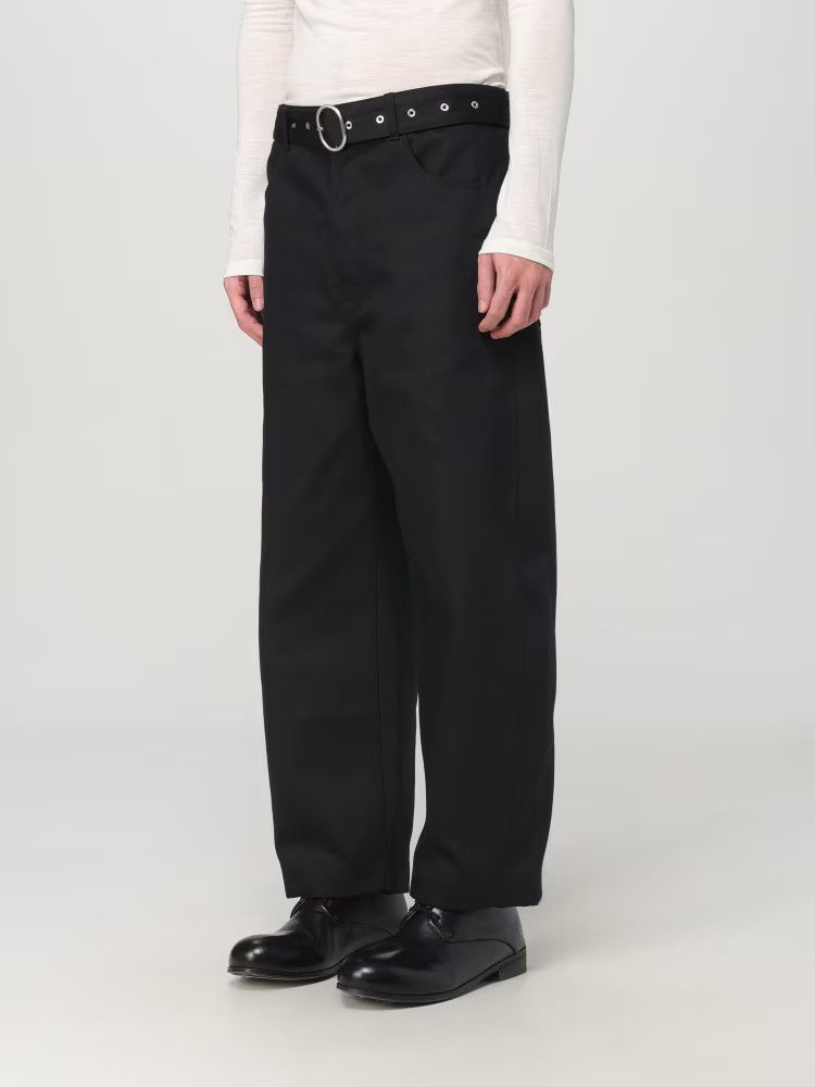 Jil Sander o1y1124 Casual Pant in Black Size US 34 / EU 50 - 4 Thumbnail