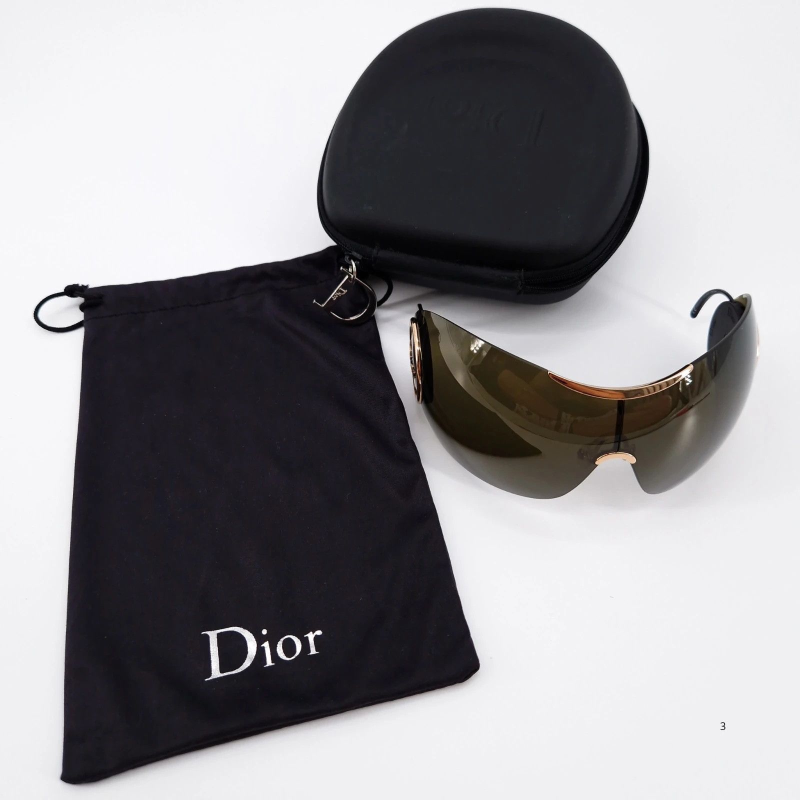 Dior Dior Sport 1 Sunglasses with Case and Dustbag Size ONE SIZE - 2 Thumbnail