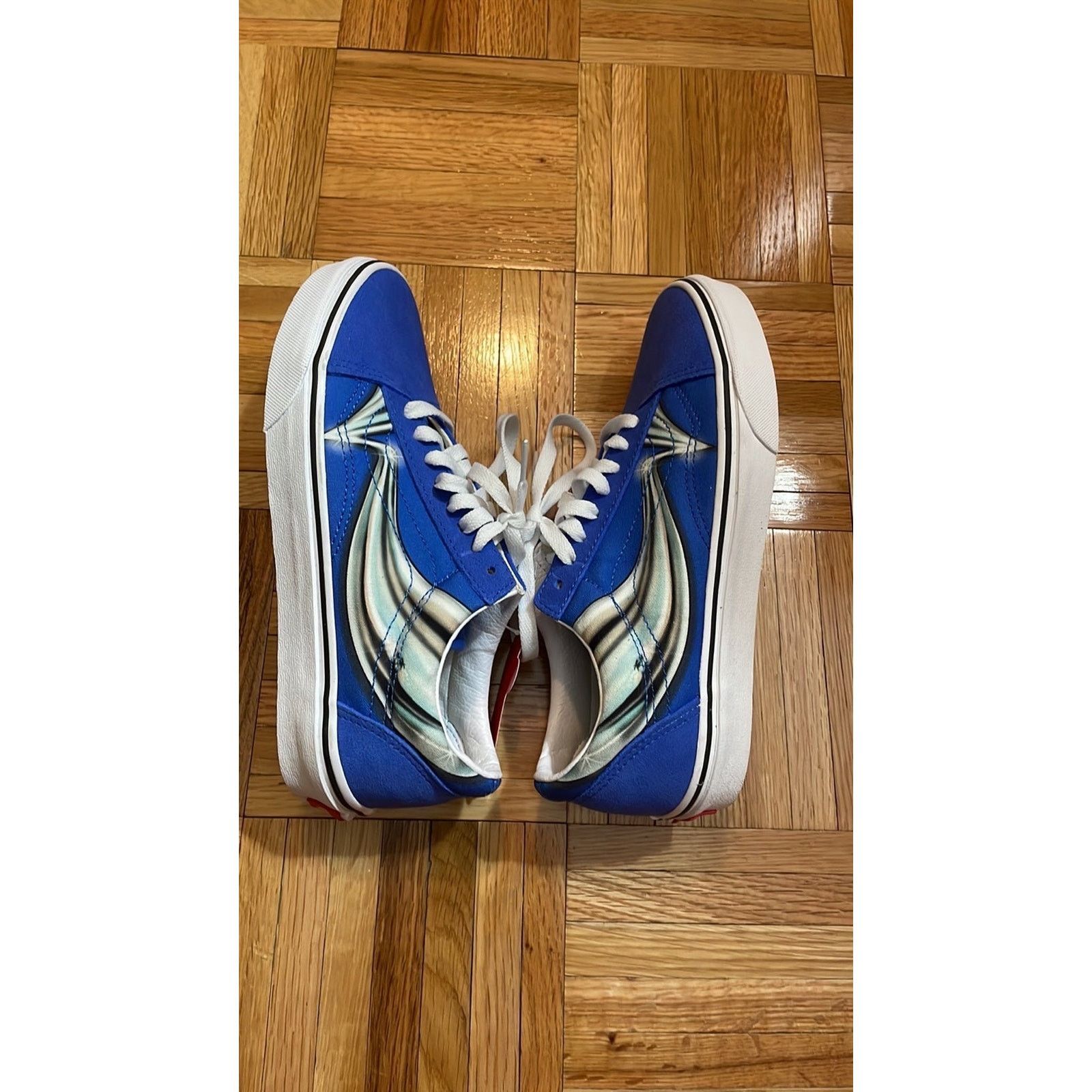Vans VANS Warp Nebulas Blue/Chrome Sneakers Low-Top- Men’s 6.5 Size US 6.5 / EU 39-40 - 2 Thumbnail