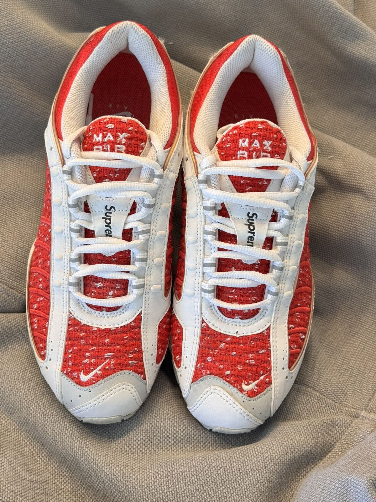 Nike × Supreme Nike Air Max Tailwind 4 x Supreme Shoes Size US 9 / EU 42 - 2 Thumbnail