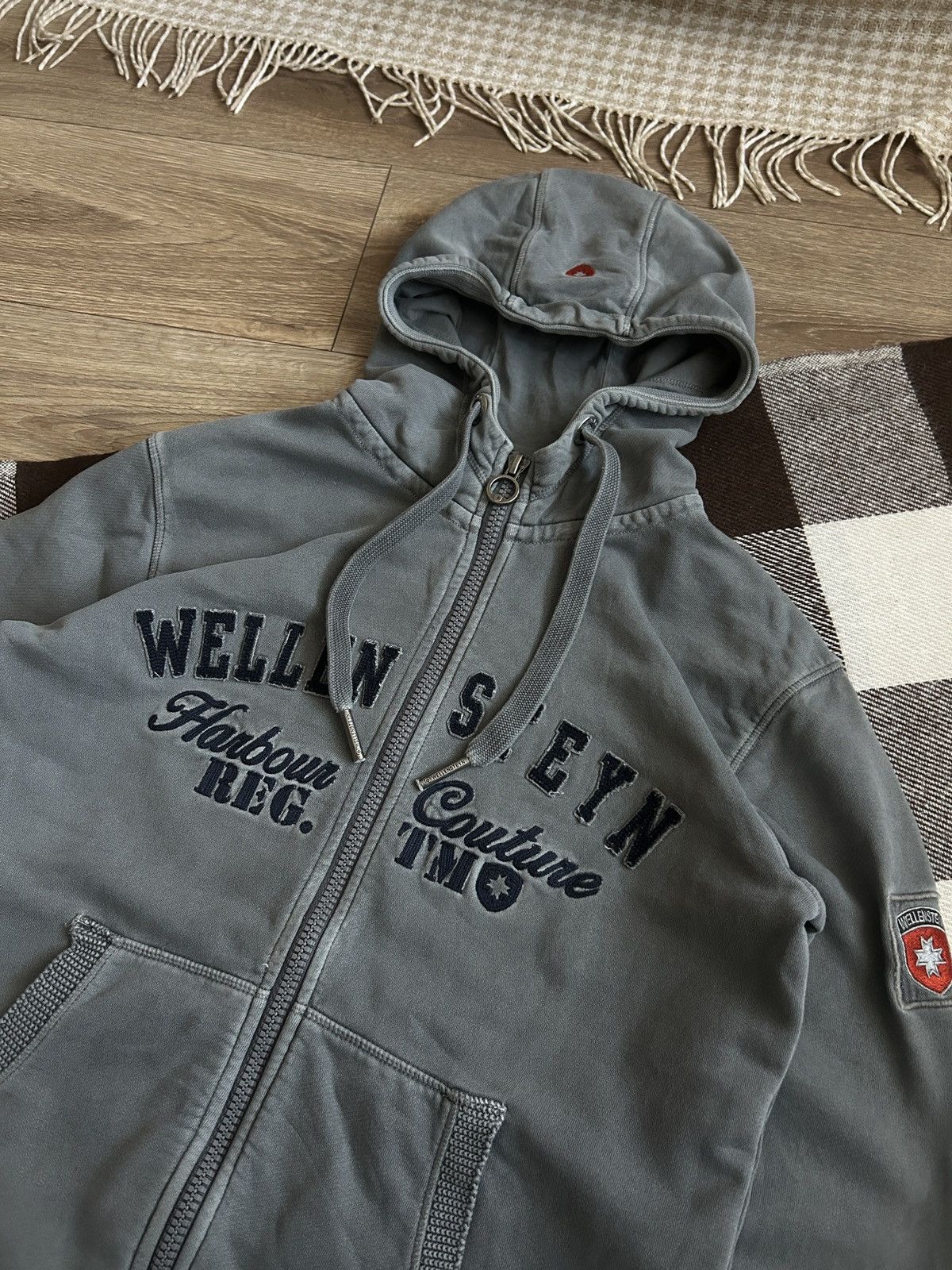 Vintage × Wellensteyn Wellensteyn Harbour Couture Big logo zip-hoodies y2k Size US M / EU 48-50 / 2 - 3 Thumbnail
