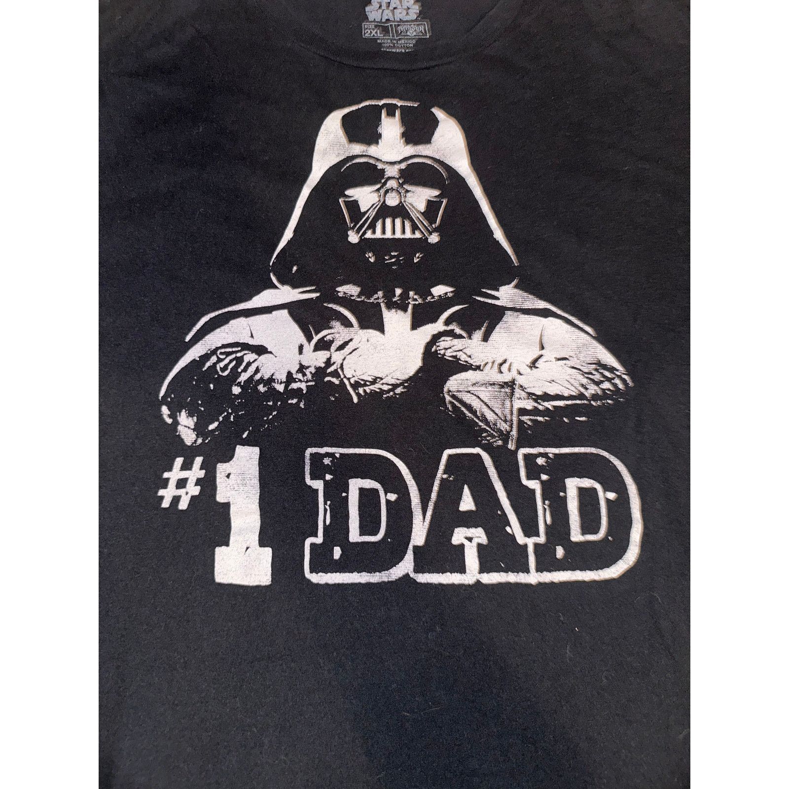 Disney T-Shirt Star Wars Fathers Day Graphic Tee 2XL Size US XXL / EU 58 / 5 - 2 Thumbnail