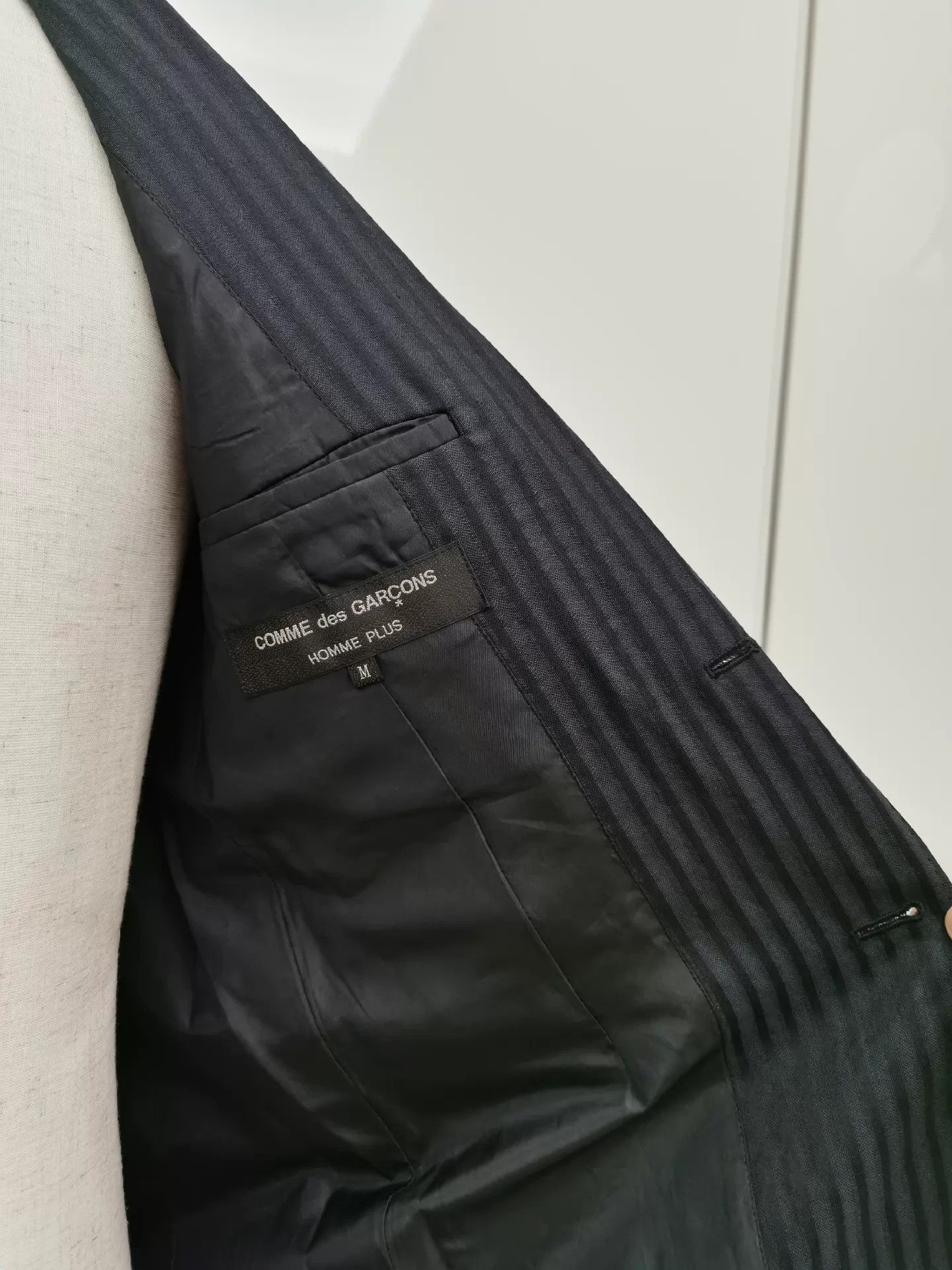Comme des Garcons CDG Spiral Paneled Irregular Blazer M Worn 1-2x Size US M / EU 48-50 / 2 - 7 Thumbnail