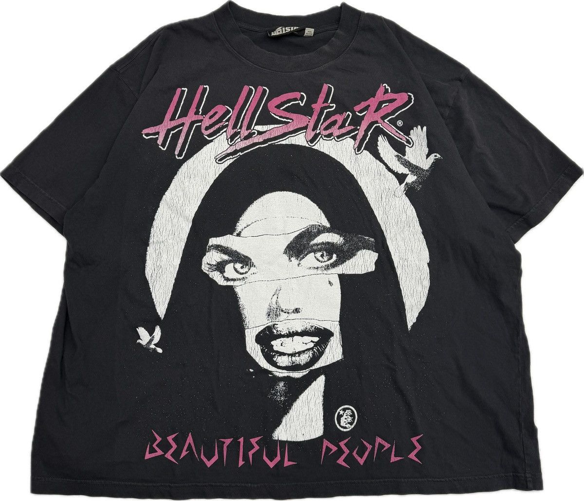HELLSTAR Hellstar Beautiful People T-shirt Size 3XL Size US XXL / EU 58 / 5 - 1 Thumbnail