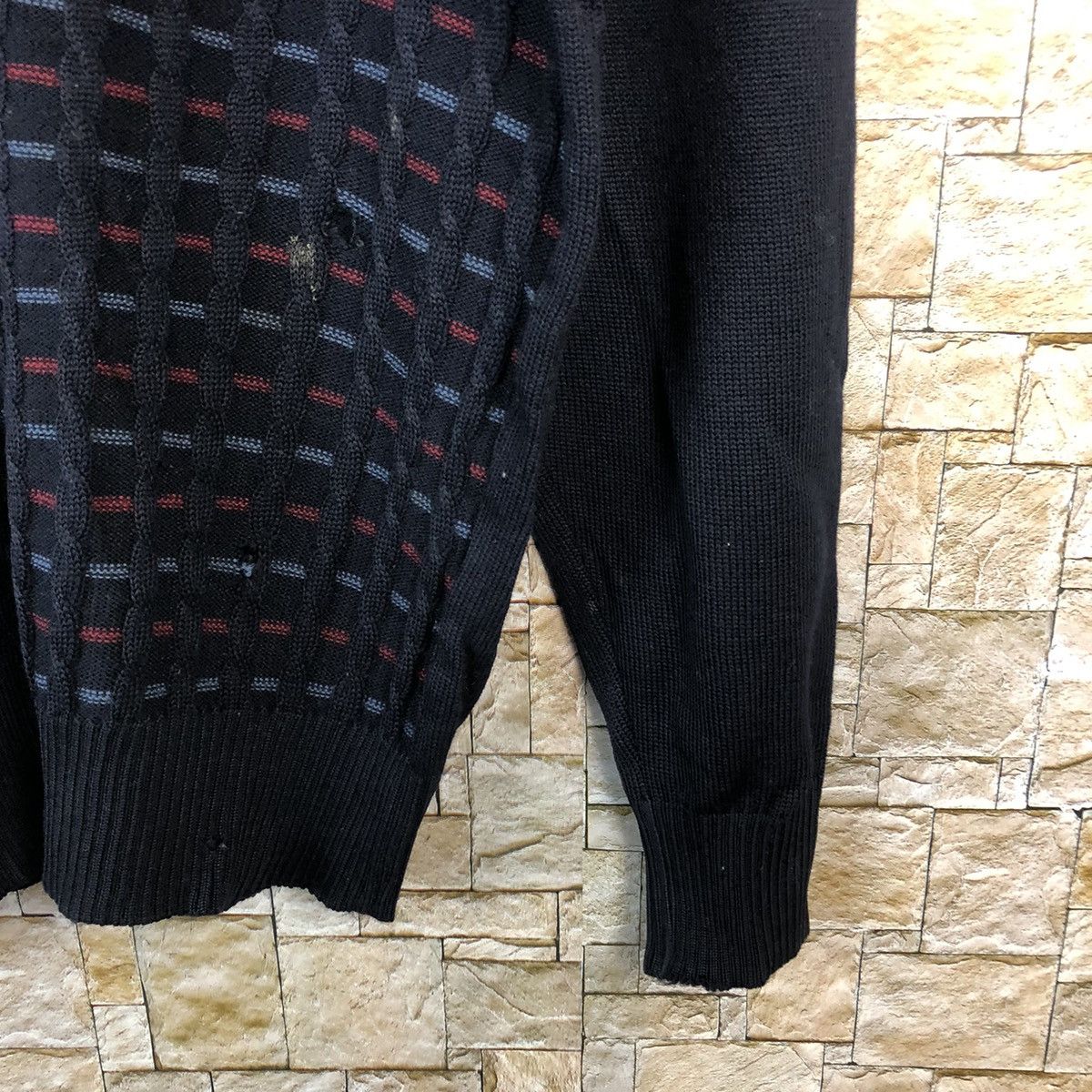 Homespun Knitwear × Japanese Brand Daks Do japan vintage Dark Blue Knitwear #A852 Size US M / EU 48-50 / 2 - 8 Thumbnail