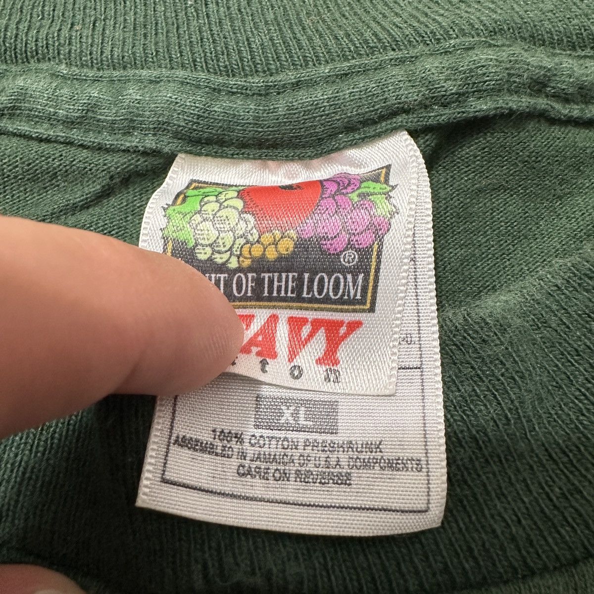 Fruit Of The Loom Vintage Tanqueray Malacca Gin tee Size US XL / EU 56 / 4 - 4 Thumbnail