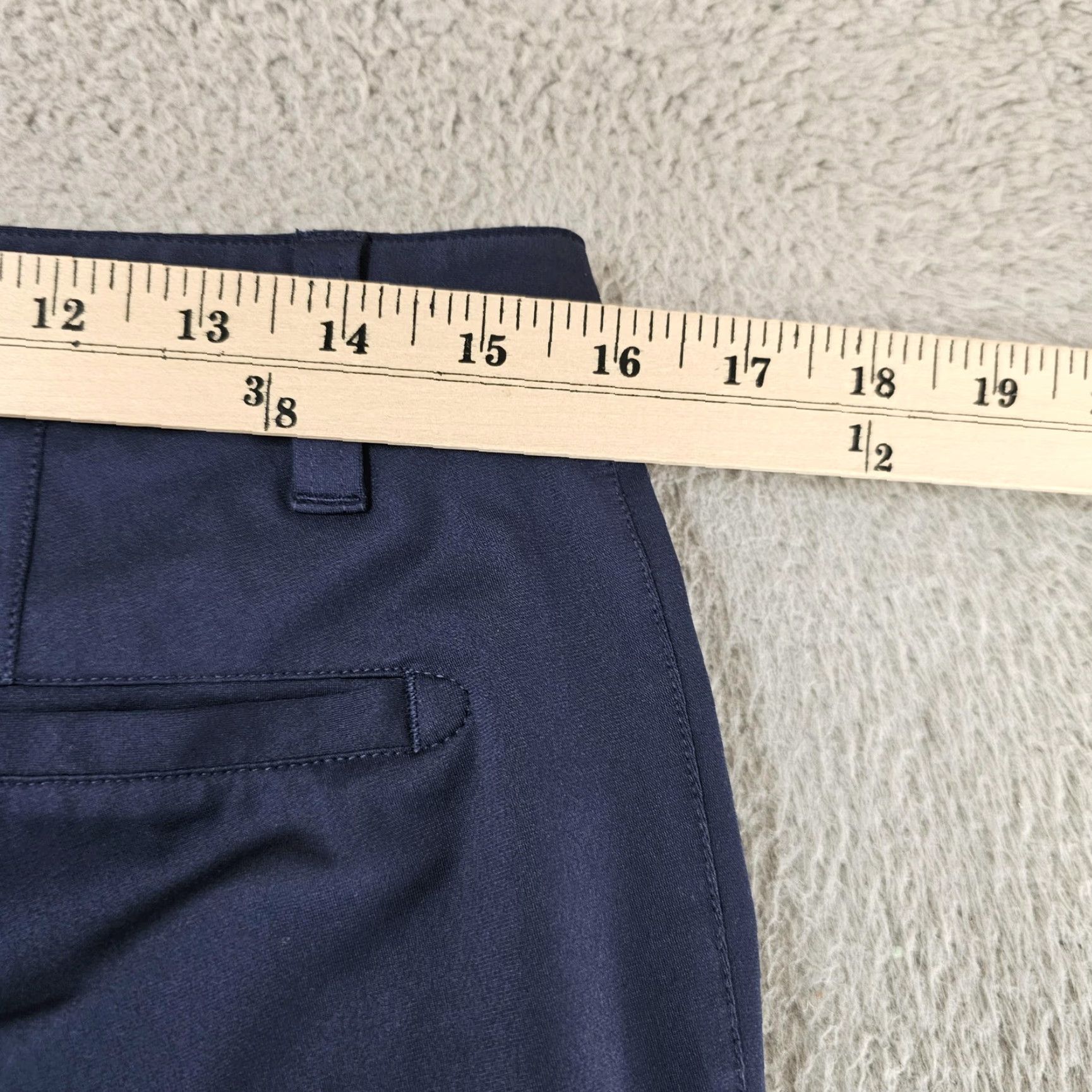 Rhone Rhone Mens Slim Tapered Track Pants Blue 28 Inseam Zip Hem Woven 100% Polyester Fitness Joggers Size US 32 / EU 48 - 7 Thumbnail