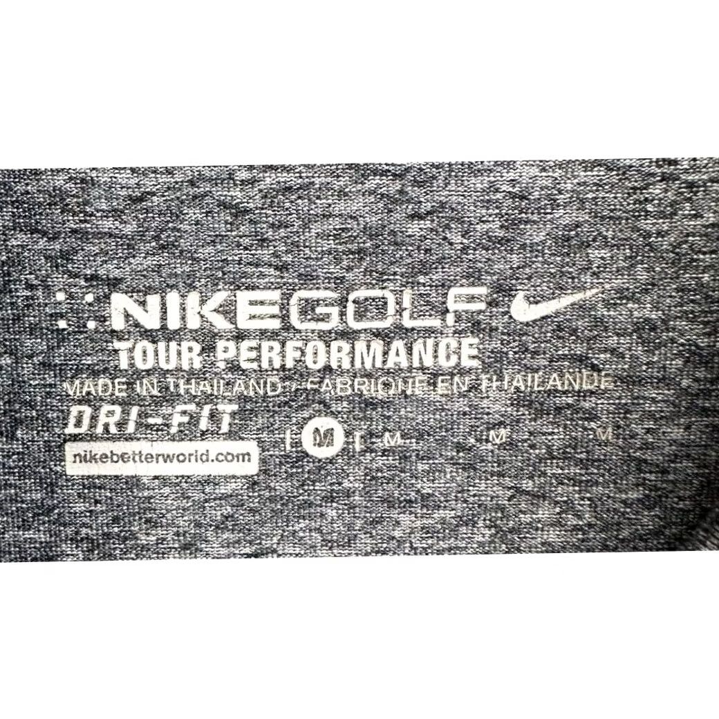 Nike Nike Polo Shirt Mens M Gray Dri-Fit Golf Polo Tour Performance EUC Size US M / EU 48-50 / 2 - 3 Thumbnail