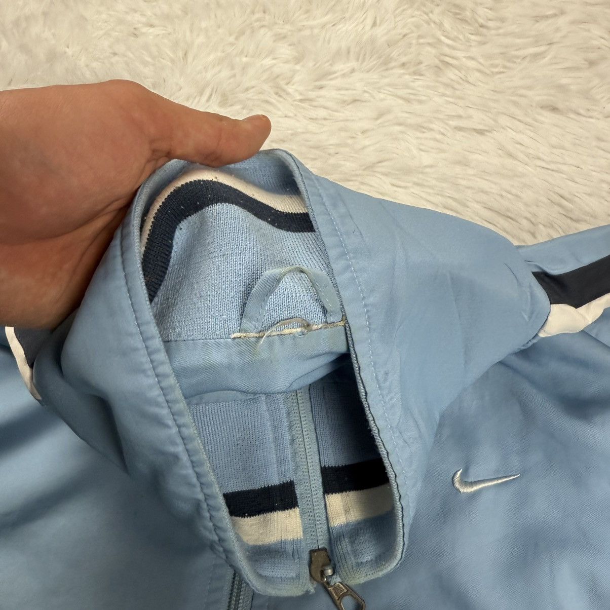 Nike Nike Vintage Blue Zip Jacket 90s Swoosh Streetwear Y2K Size US XL / EU 56 / 4 - 9 Thumbnail