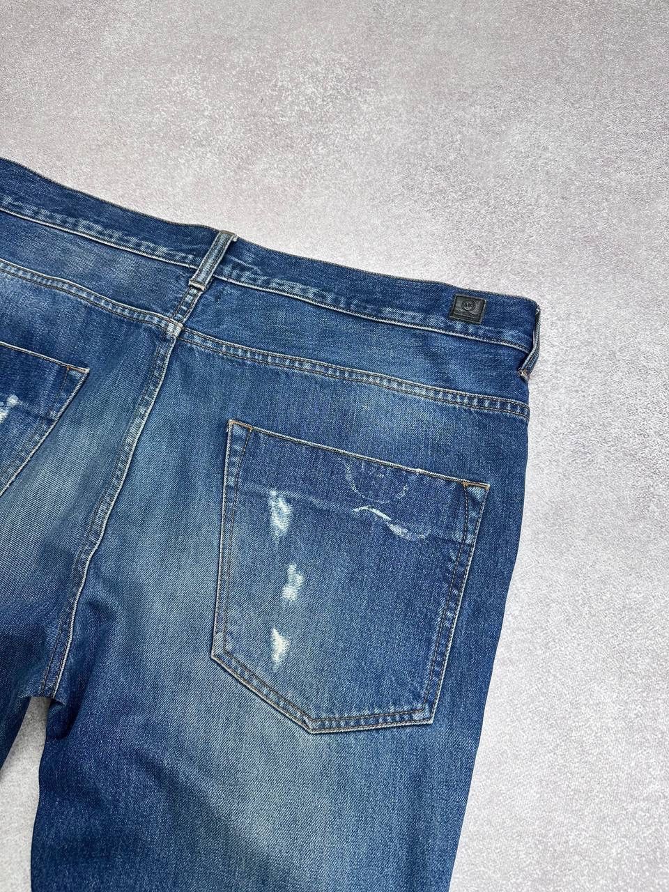 Alexander McQueen Vintage Alexander McQueen Distressed Flared Jeans 36 Size US 36 / EU 52 - 15 Thumbnail
