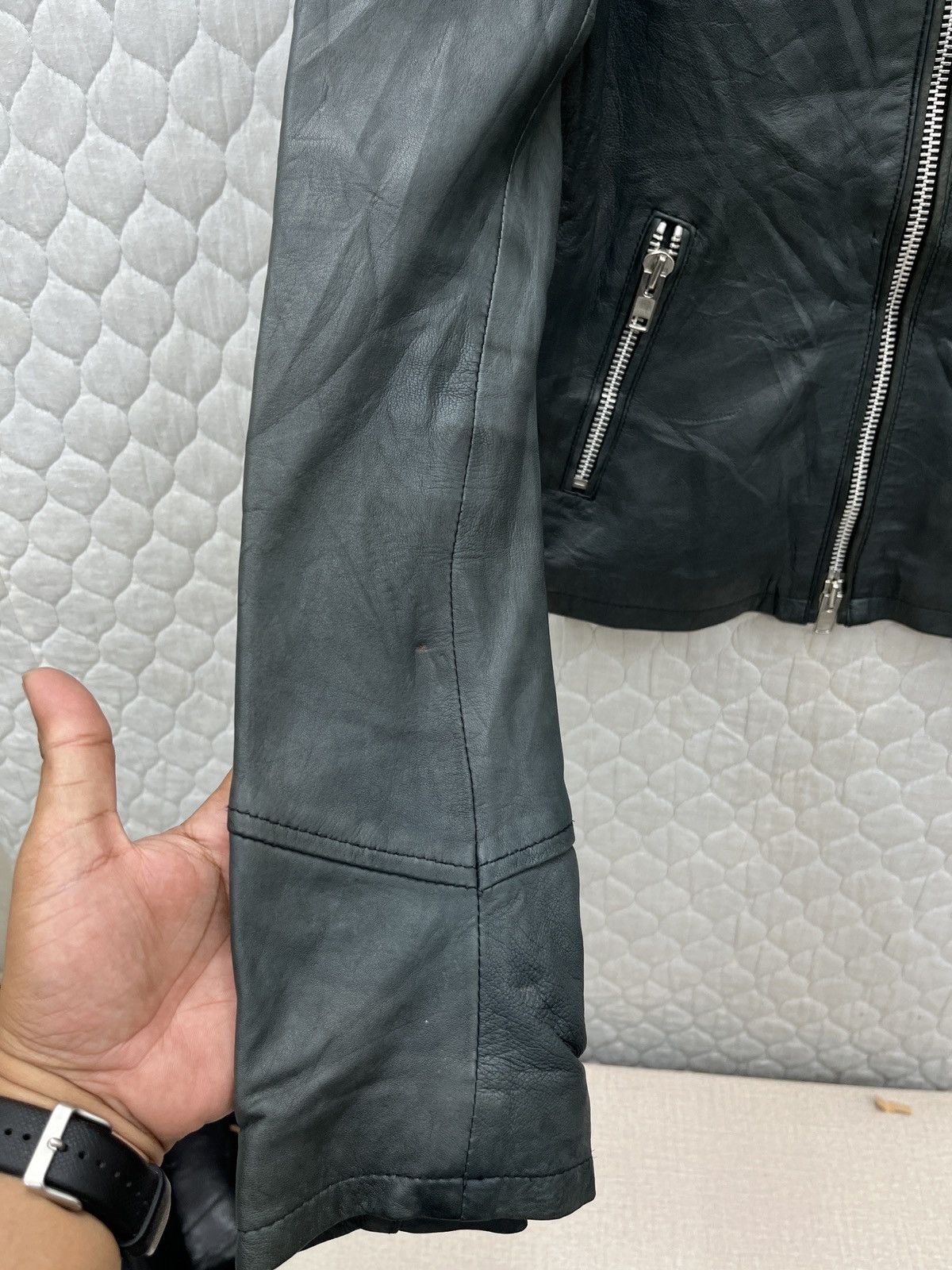 Japanese Brand 🔥🔥🔥STEALS MURDER LICENSE CAFE RACER LEATHER JACKET Size S / US 4 / IT 40 - 12 Thumbnail