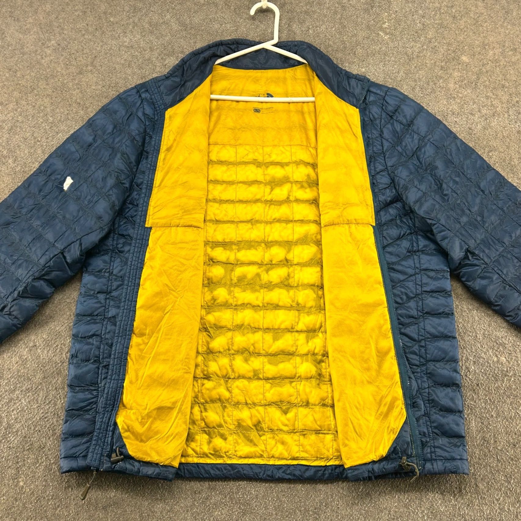 The North Face The North Face Jacket Mens XL Blue Navy Puffer Quilted Lined Full Zip Thermoball Size US XL / EU 56 / 4 - 6 Thumbnail